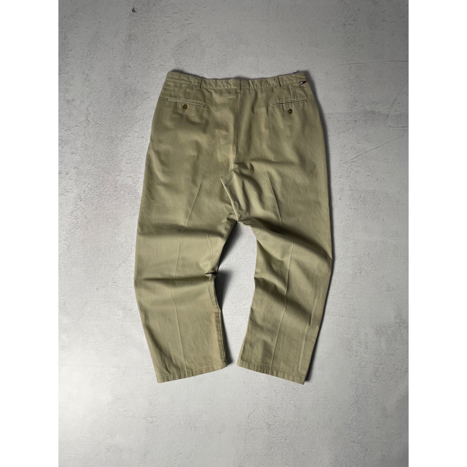 Tommy Hilfiger Vintage Tommy Hilfiger Khaki Brown Pants - Men's 40Wx30L Size US 40 / EU 56 - 2 Thumbnail
