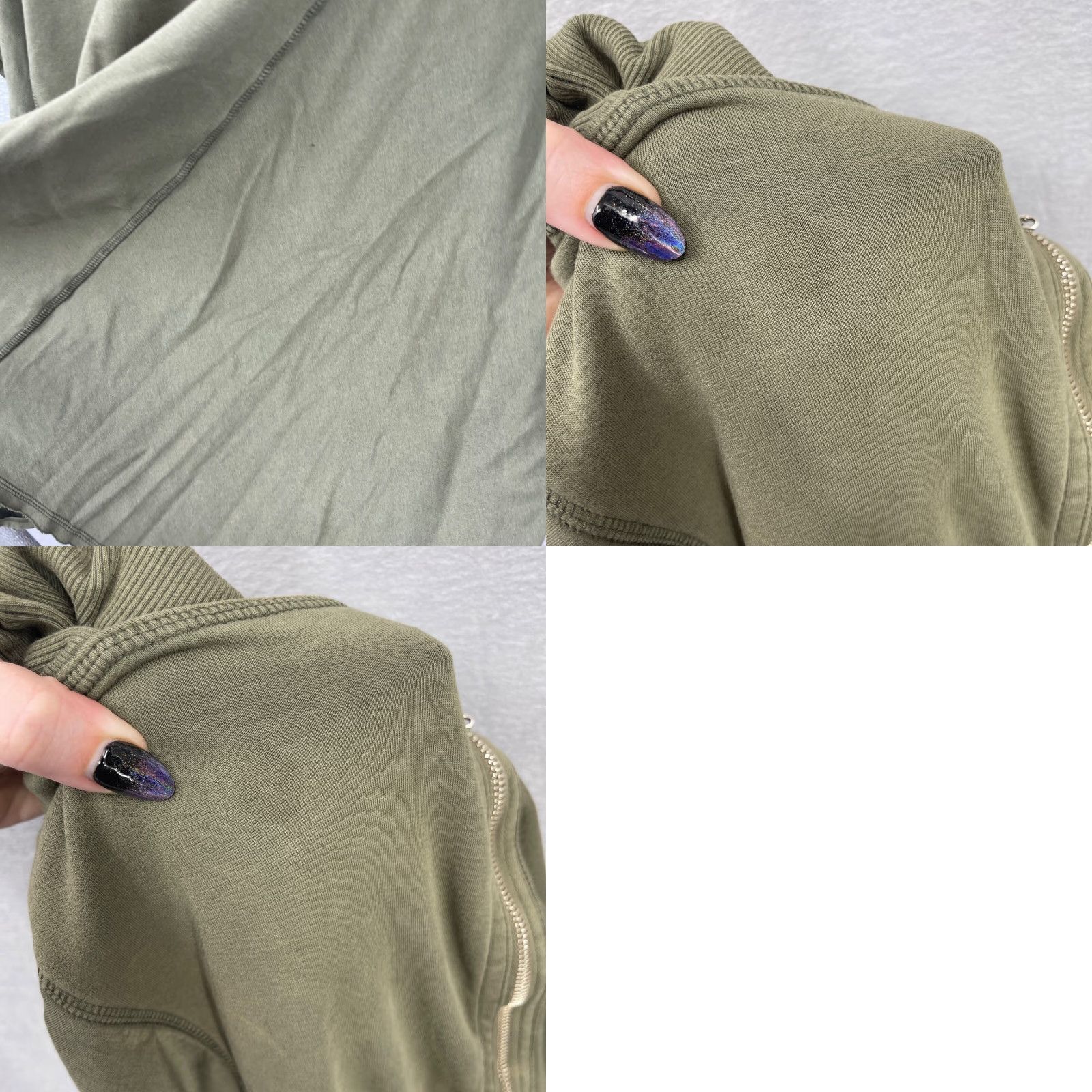 Hard Tail Hard Tail Forever Asymmetric Full Zip Sweater Womens S Grunge Sweatshirt Boho Size S / US 4 / IT 40 - 11 Thumbnail