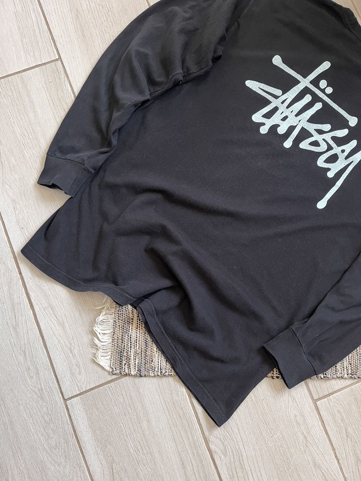 Stussy × Vintage Vintage Stussy longsleeve T-shirt logo streetwear sk8 Size US L / EU 52-54 / 3 - 12 Thumbnail