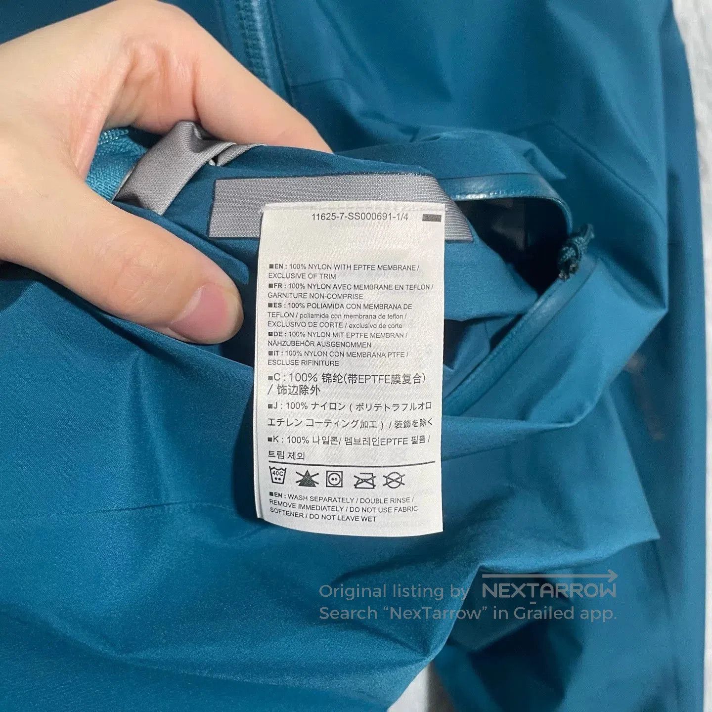 Arc'teryx Arcteryx Zeta LT Jacket Blue Size Small. Size US S / EU 44-46 / 1 - 6 Thumbnail