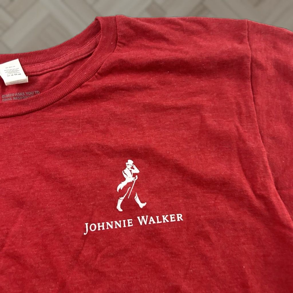 johnnie-O Johnnie Walker Short Sleeve T Shirt Men's Large Red Size US L / EU 52-54 / 3 - 1 Thumbnail