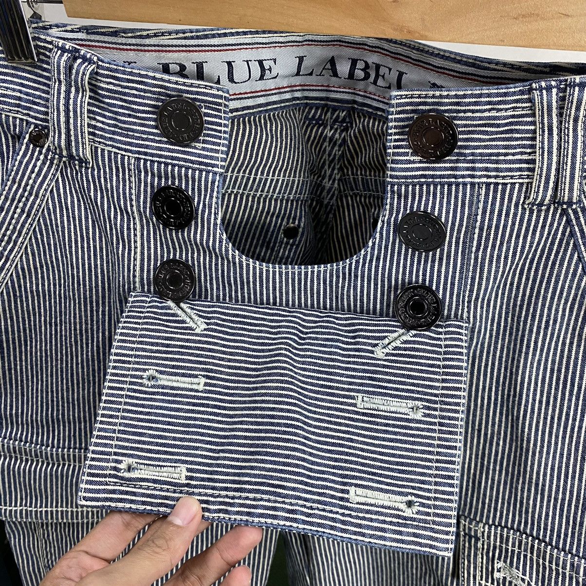 Burberry BURBERRY BLUE LABEL FLARE HICKORY CARGO PANTS MULTIPOCKET Size 30" / US 8 / IT 44 - 11 Thumbnail