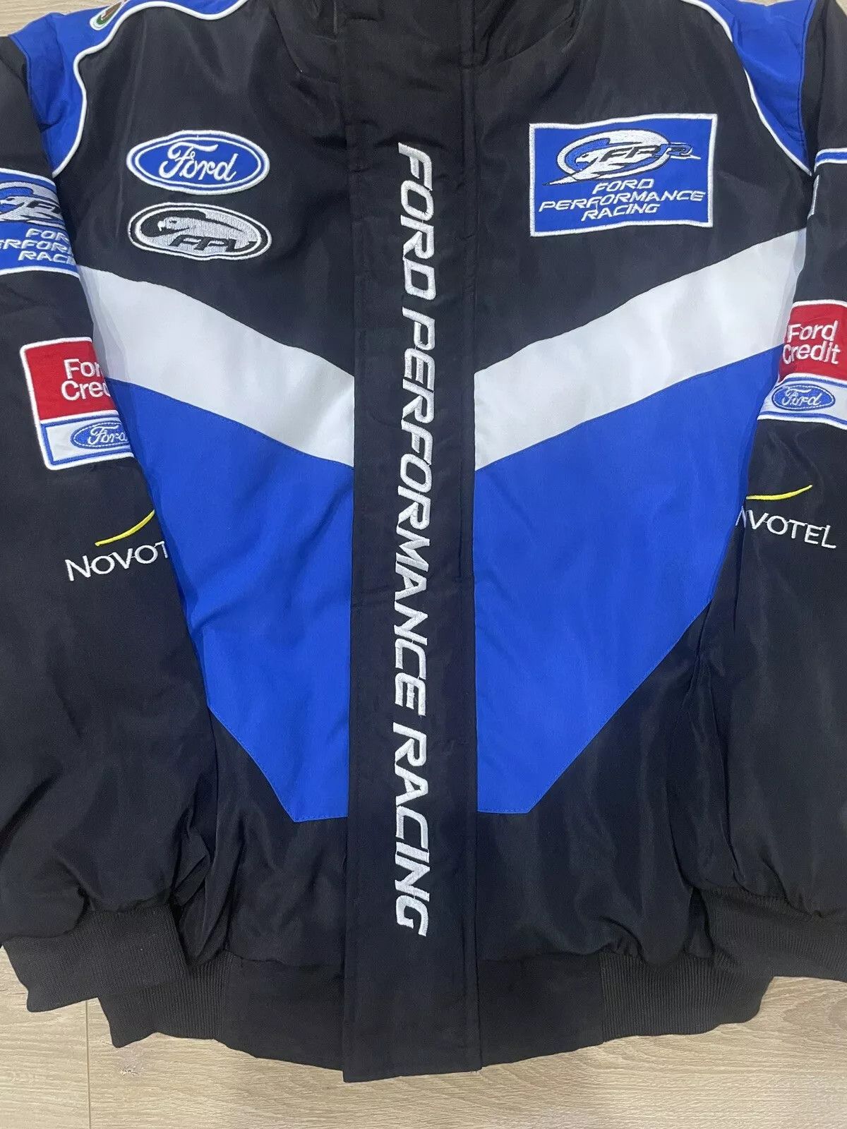Ford × NASCAR × Vintage Vintage Ford Racing Motorsport F1 Jacket Size US L / EU 52-54 / 3 - 6 Thumbnail