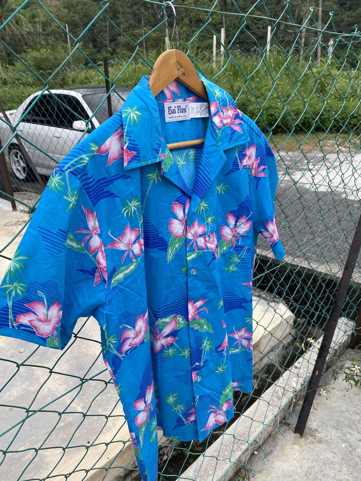 Vintage Vintage 80’an Rai Nani hawaiian shirts Size US L / EU 52-54 / 3 - 4 Thumbnail