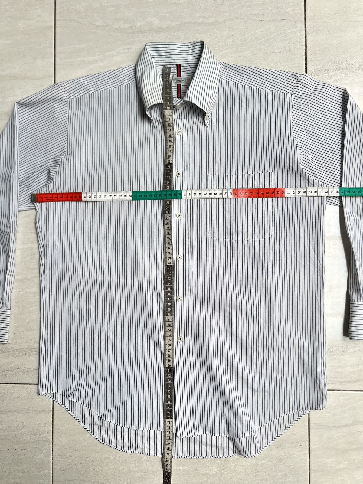 Yohji Yamamoto SACSNY Y’SACCS Yohji Yamamoto Striped Shirt Size US L / EU 52-54 / 3 - 2 Thumbnail