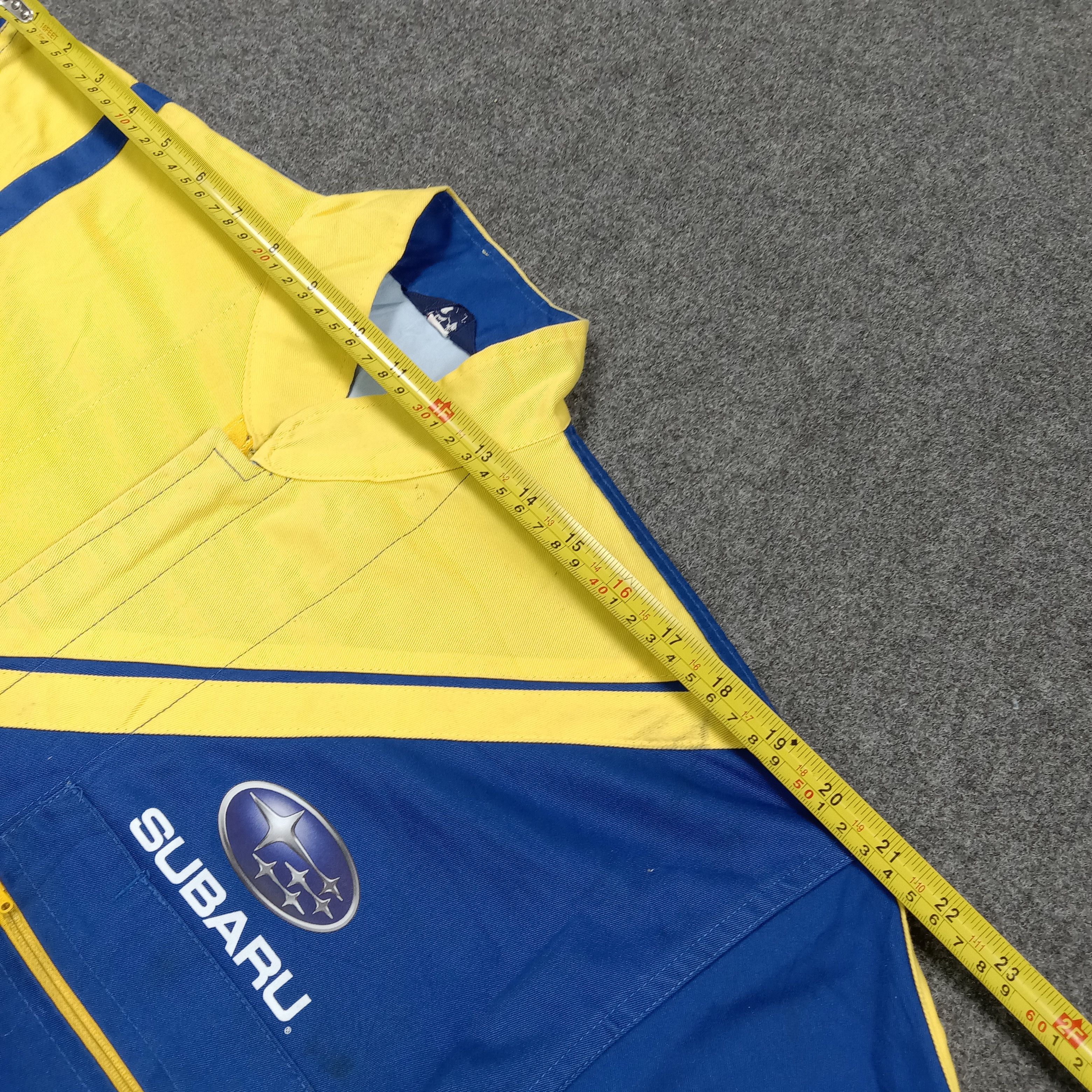 Japanese Brand Subaru Rally Team Motorsports Coverall Jacket C274N6 Size US L / EU 52-54 / 3 - 12 Thumbnail