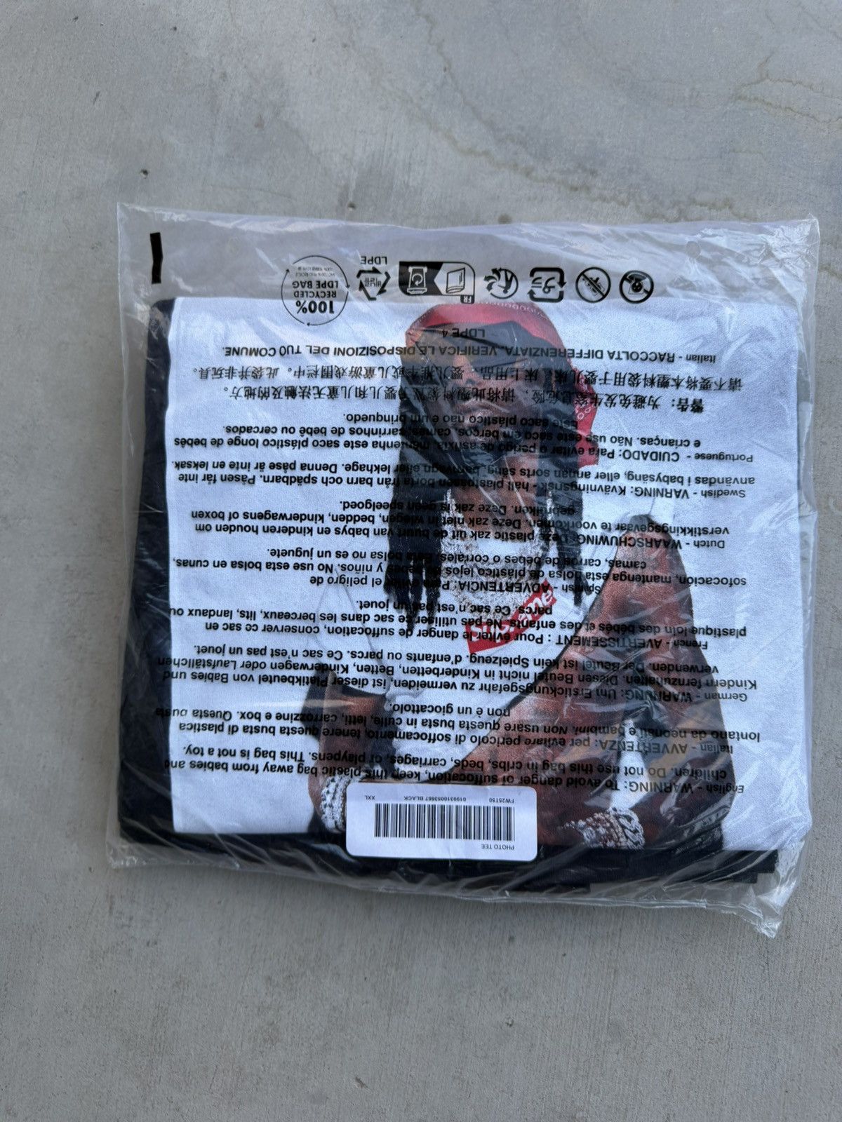 Supreme Supreme Playboy Carti Tee Black Size XXL New Size US XXL / EU 58 / 5 - 4 Thumbnail