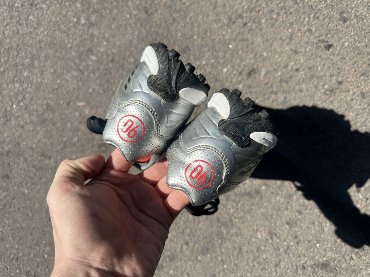 Vintage nike Total 90 silver boots rare size US8.5 rare