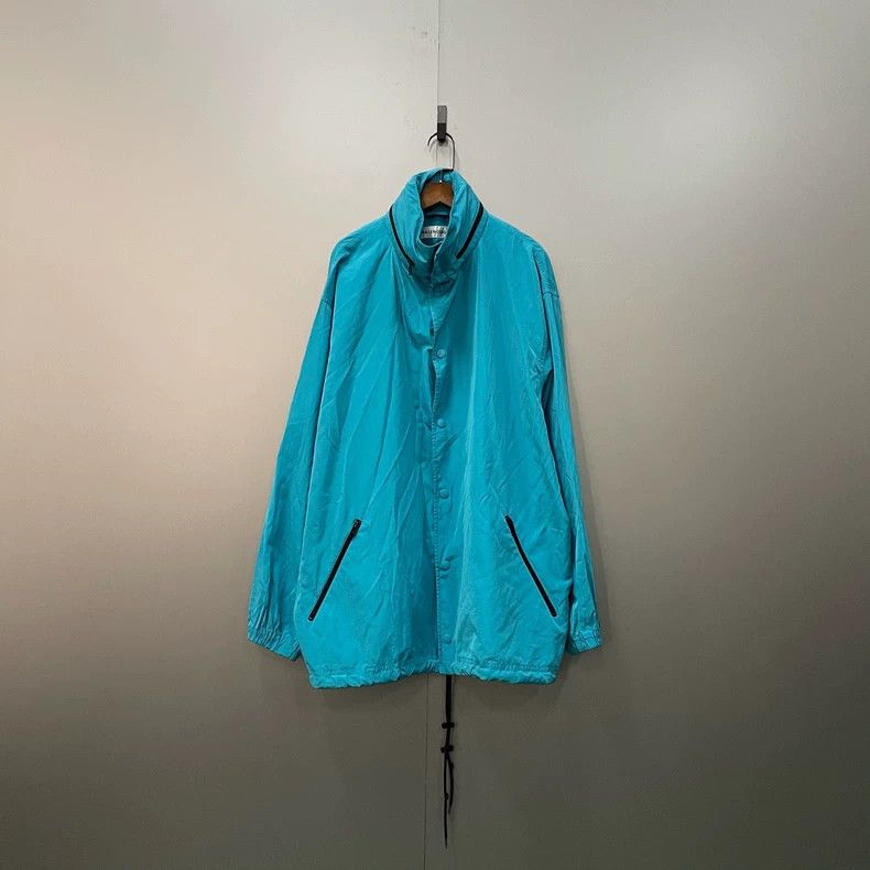 Balenciaga Balenciaga Blue Back Logo Jacket - dmc Size US XS / EU 42 / 0 - 1 Thumbnail