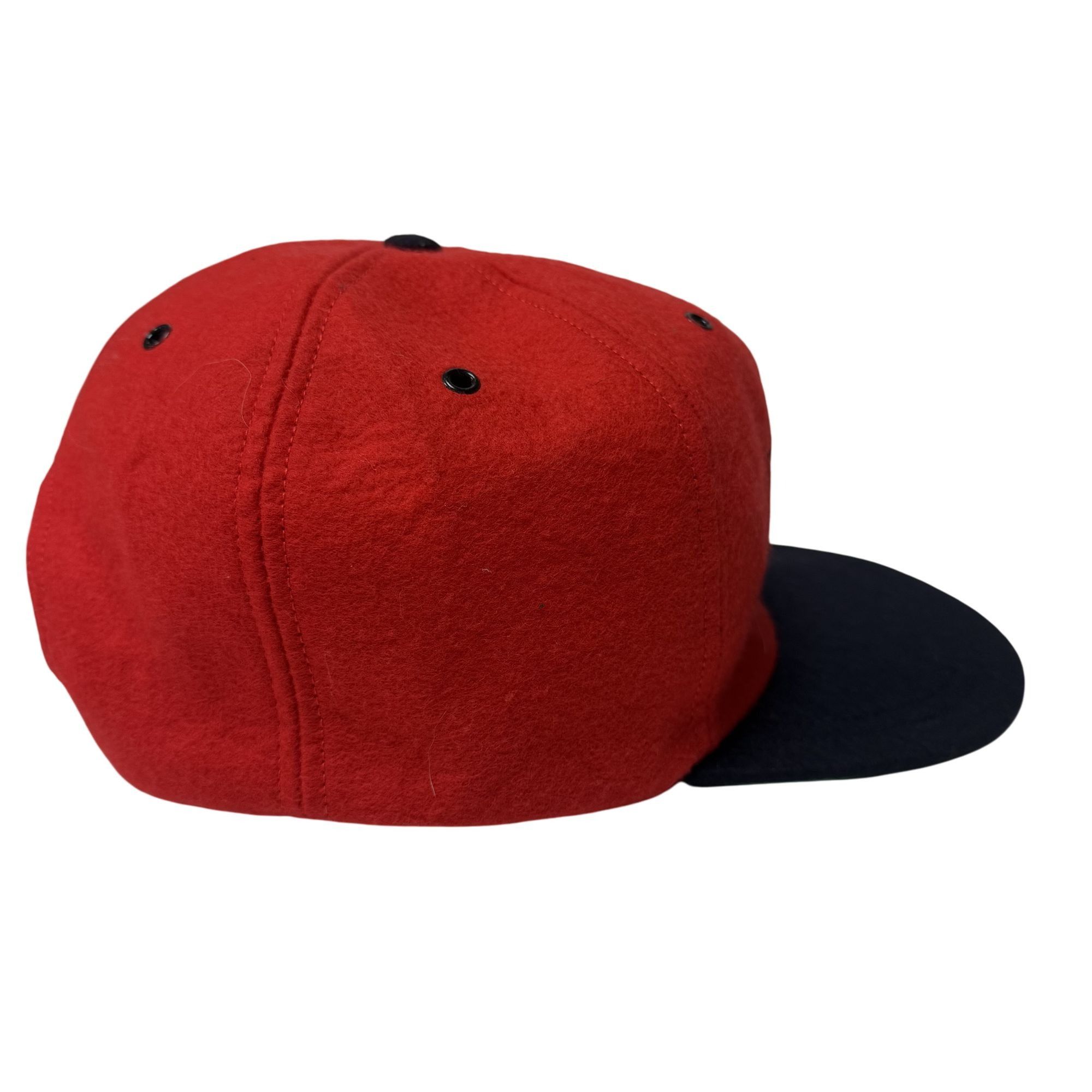Other NOS Vtg DEXTER USA Red TRUCKER Hat Felted Wool Snapback Size ONE SIZE - 9 Thumbnail