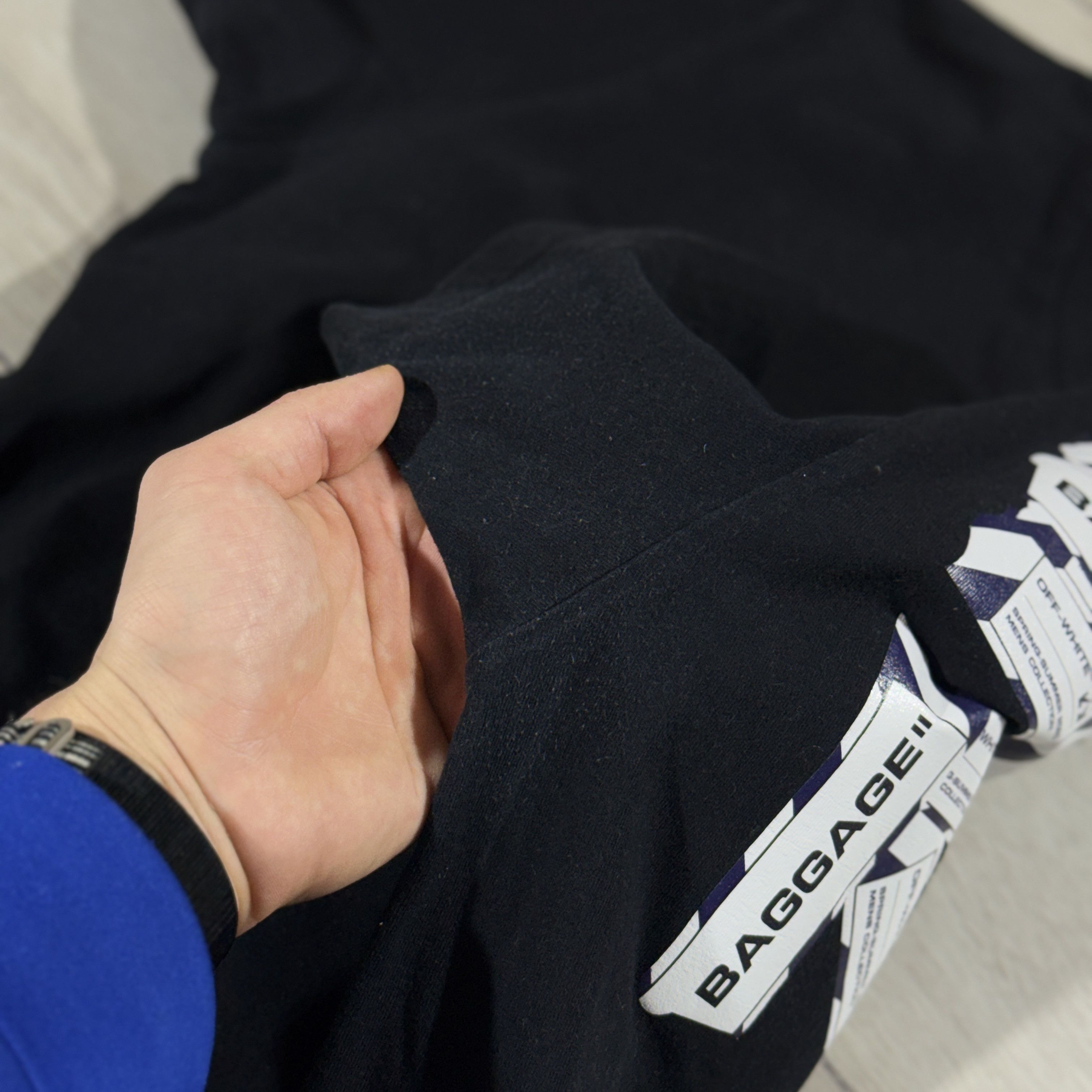 Off-White RARE Off White Airport Tape T-Shirt Y2K Retro Hype M Size US M / EU 48-50 / 2 - 8 Thumbnail