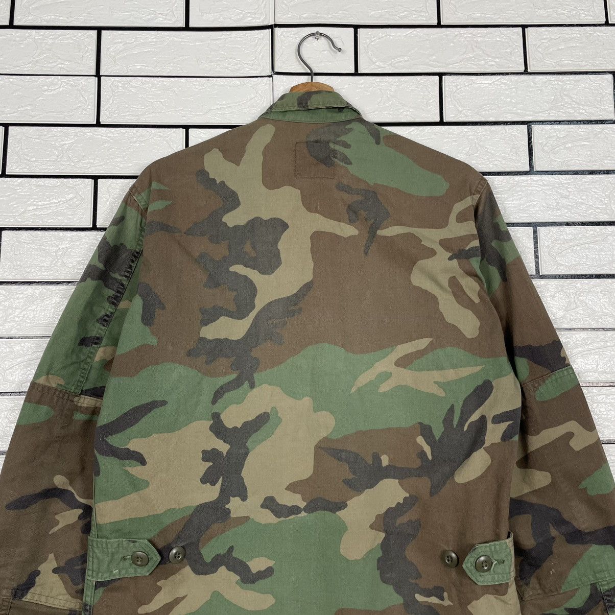 Vintage Vintage 80s USMC BDU Woodland Camo Combat Jacket Size US S / EU 44-46 / 1 - 8 Thumbnail
