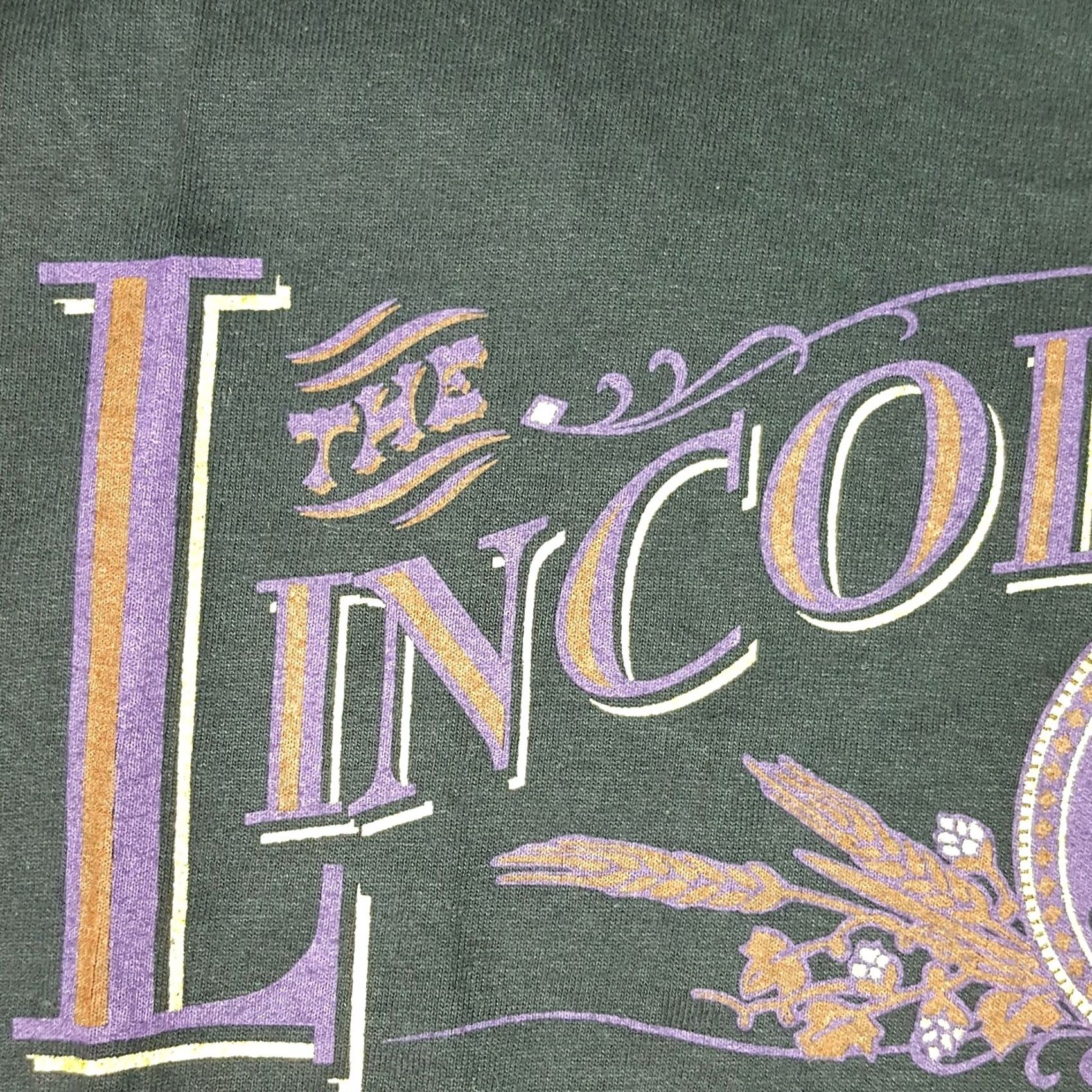Spell VINTAGE Lincolnshire Hotel Illinois Mens M Retro Spell Out Black Y2K T Shirt Size US M / EU 48-50 / 2 - 3 Thumbnail