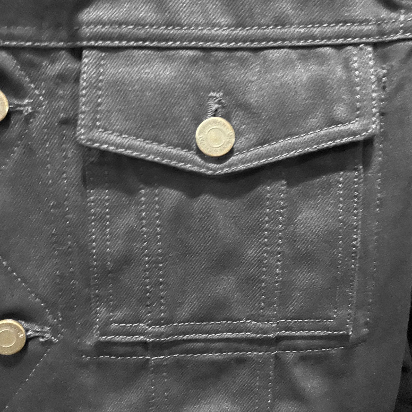 Givenchy 🔴 Givenchy Star-Studded Denim Jacket - Black Size US S / EU 44-46 / 1 - 6 Thumbnail