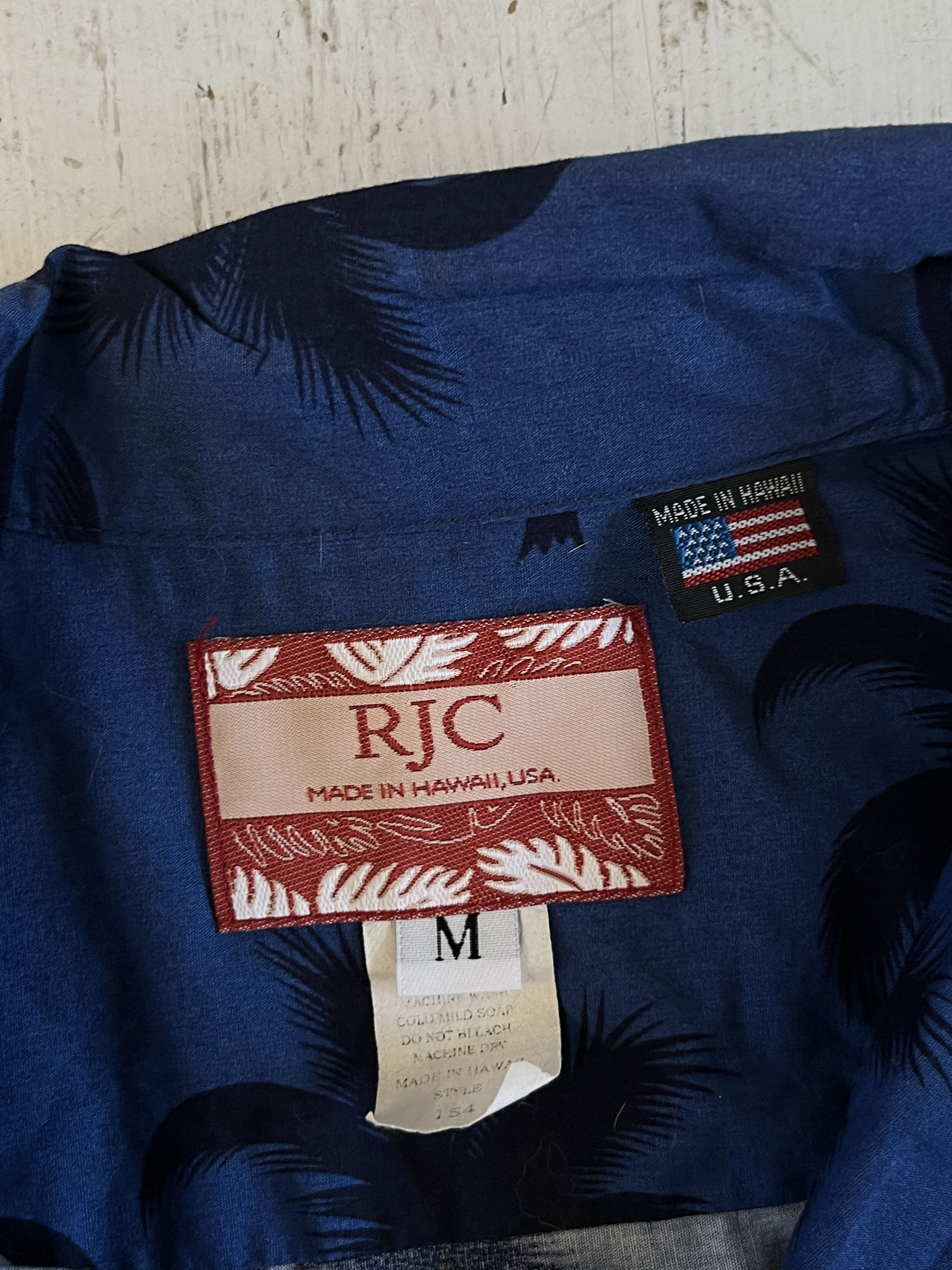 Other Vintage 90s RJC Made in Hawaiian Shirt Summer Cuban Size US M / EU 48-50 / 2 - 5 Thumbnail