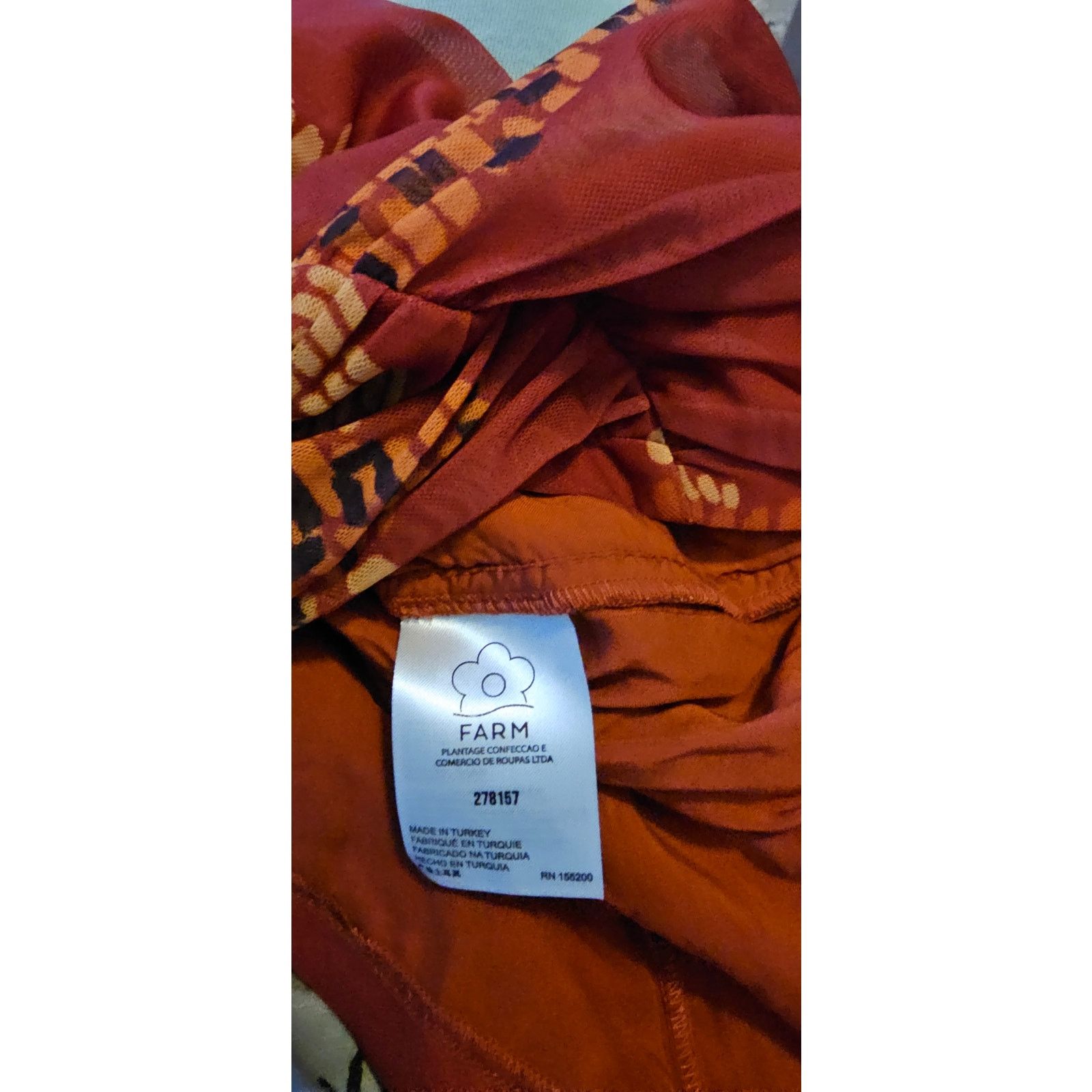 Anthropologie Farm x Anthropologie Ruched Mesh Mini Skirt FARM RIO $148 S Size 27" / US 4 / IT 40 - 6 Thumbnail