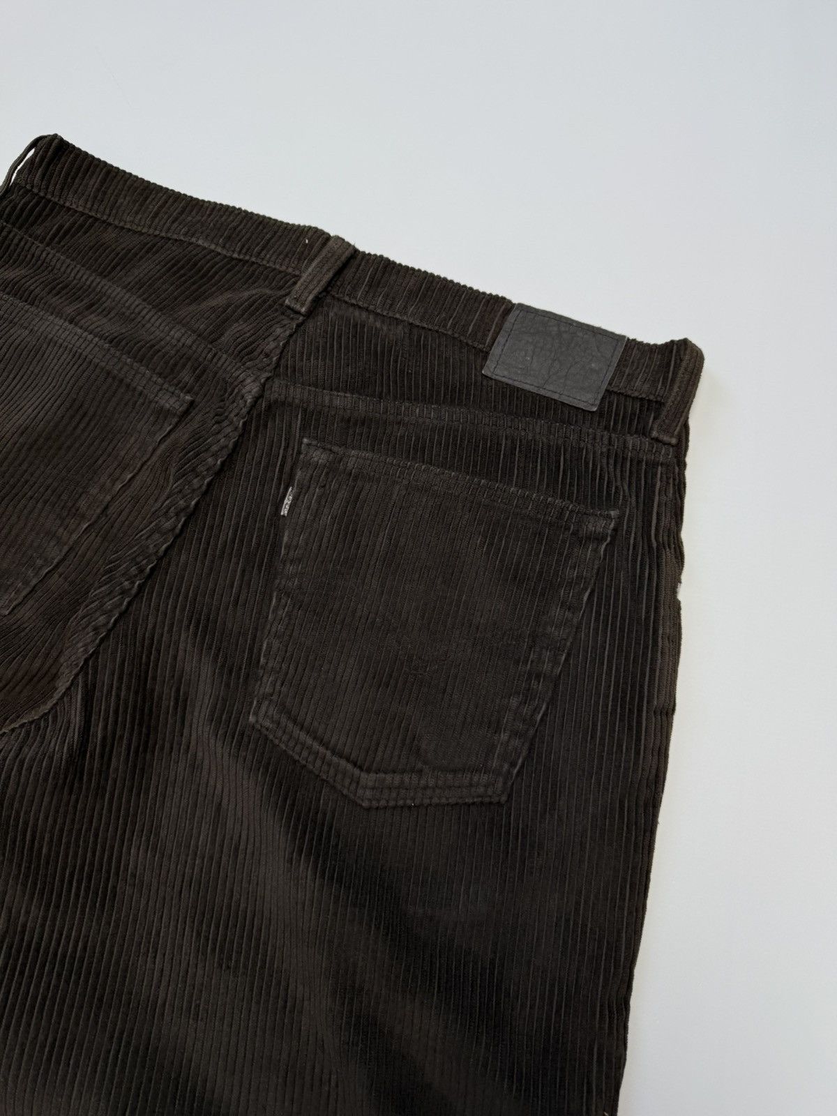 Levi's Vintage 90s Silvertab Baggy Black Corduroy Size US 36 / EU 52 - 3 Thumbnail