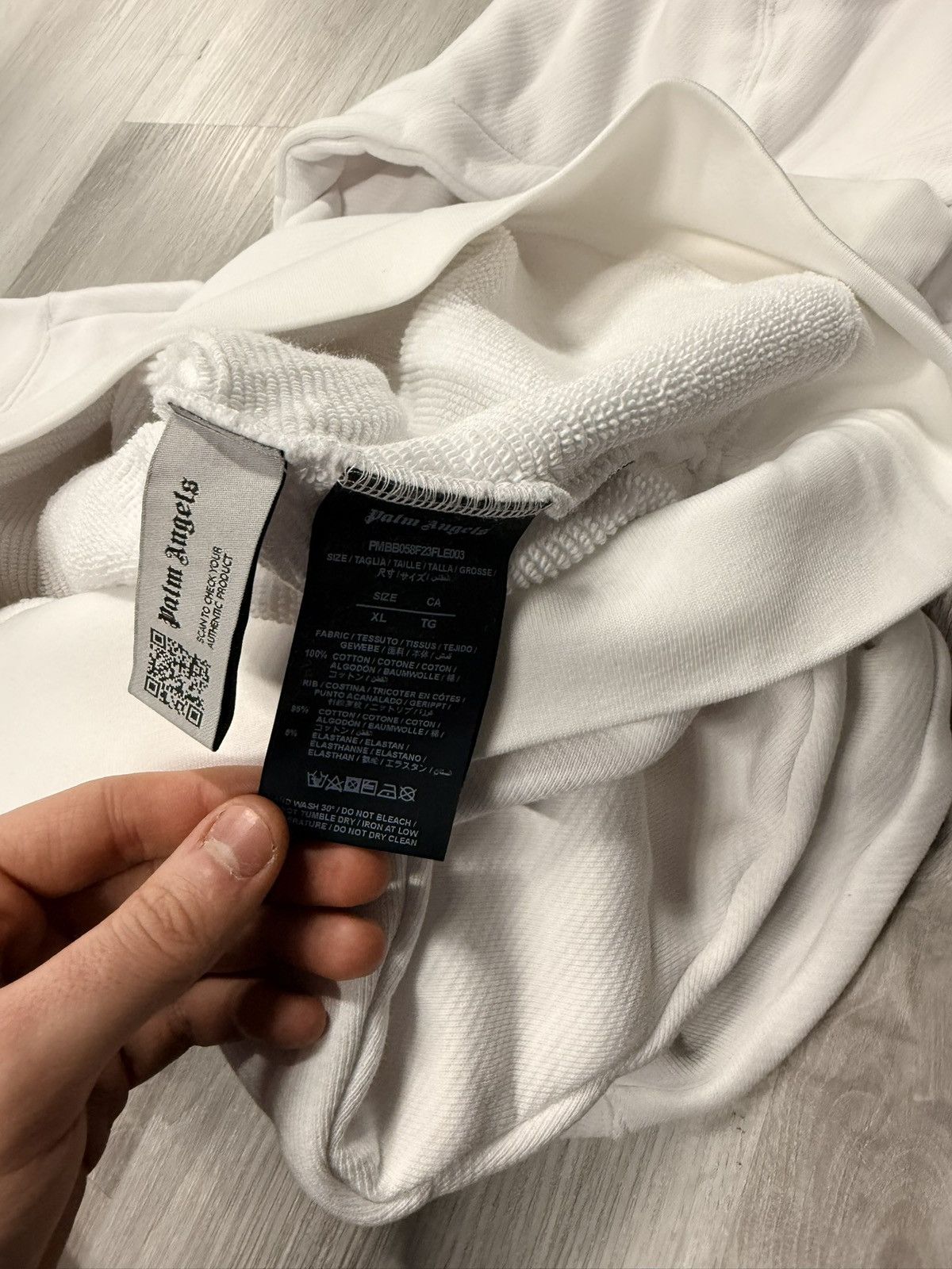 Palm Angels PA No Place Hoodie Size US XL / EU 56 / 4 - 4 Thumbnail