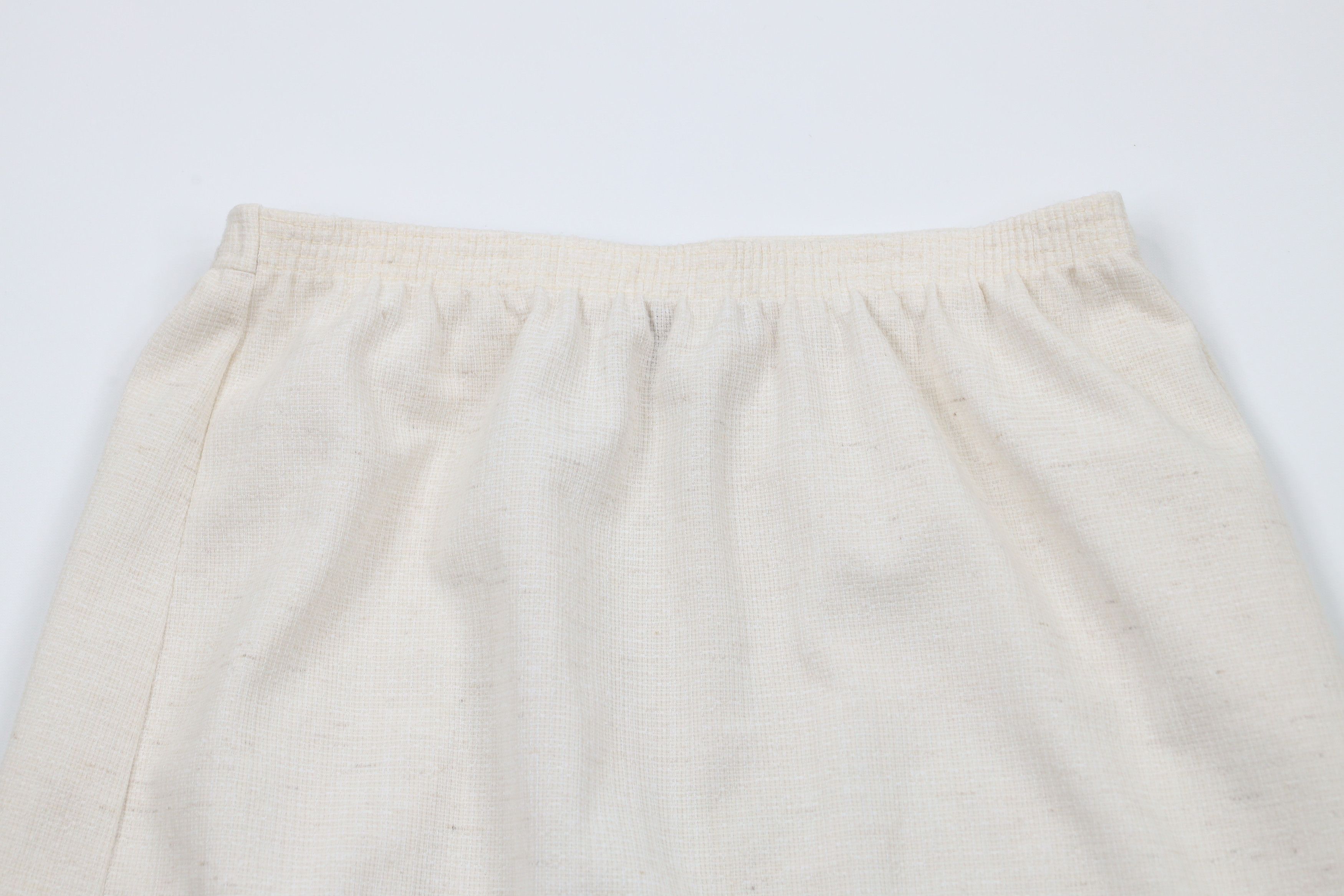 Vintage Vintage 90s Streetwear Blank Knit Full Length Skirt Size 40" / US 18 - 9 Thumbnail