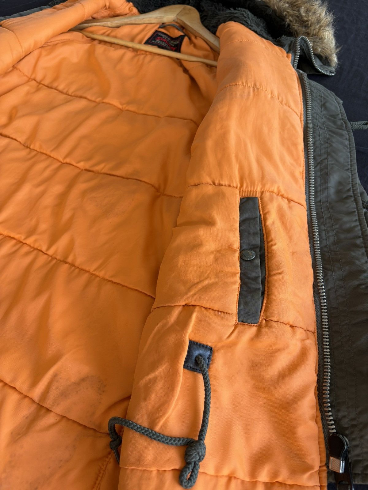 Schott Schott N.Y.C. Olive Green N-3B Snorkel Faux Fur Parka Jacket Size US M / EU 48-50 / 2 - 6 Thumbnail
