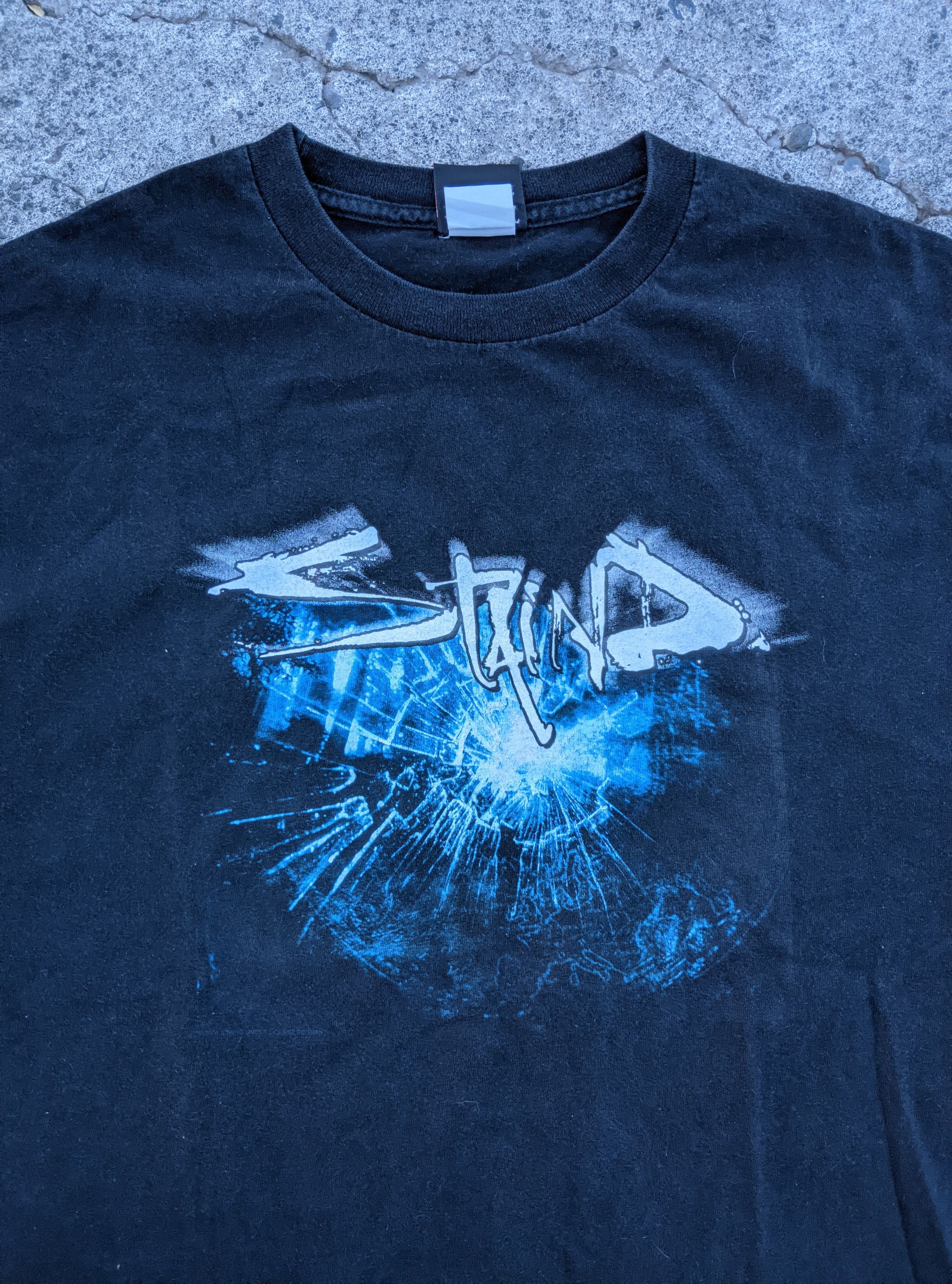 Band Tees × Vintage Vintage 2001 staind break the cycle nu metal t shirt Size US XL / EU 56 / 4 - 5 Thumbnail