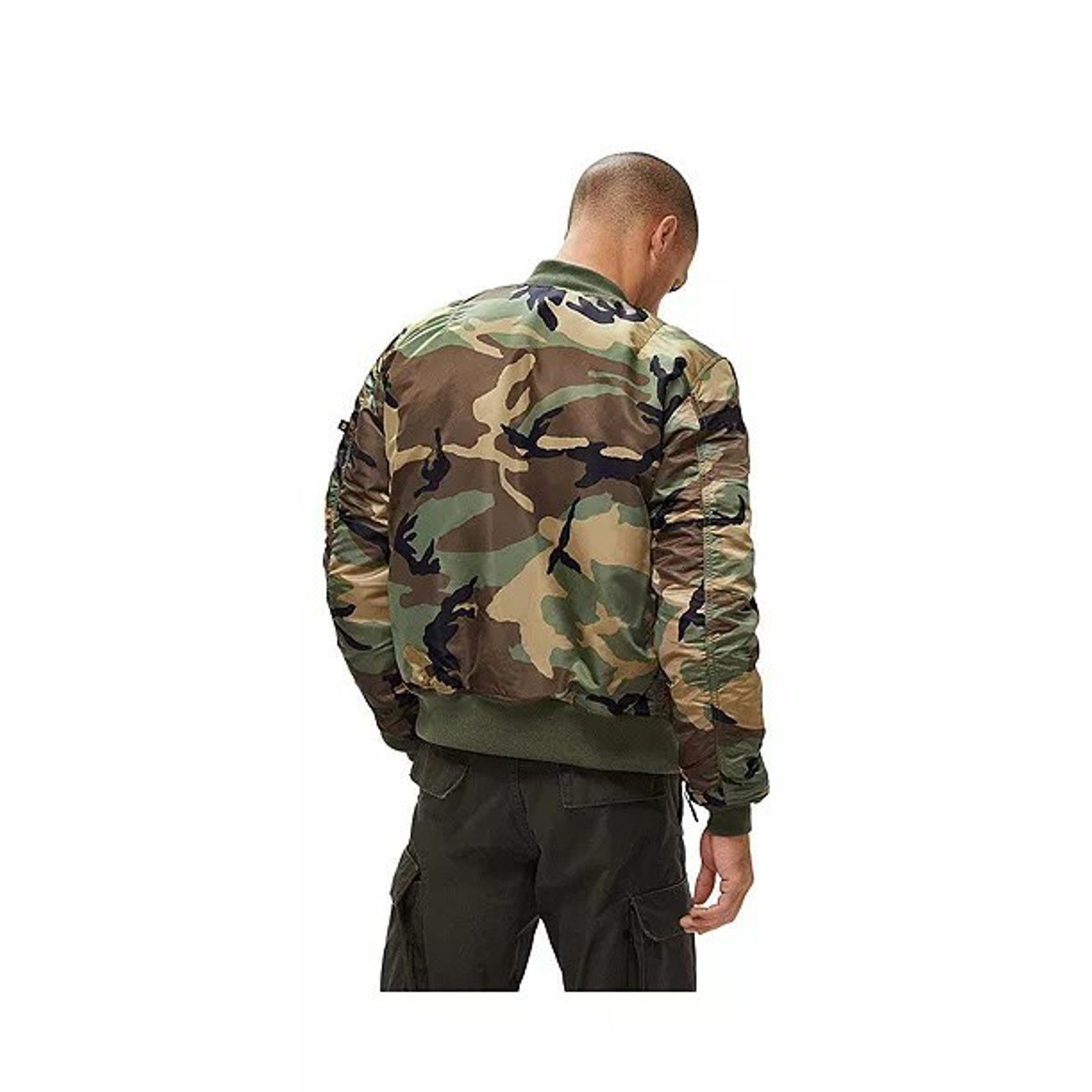 Alpha Industries Alpha Industries MA-1 Flyers Flight Bomber Slim-Fit Jacket Size US L / EU 52-54 / 3 - 2 Thumbnail