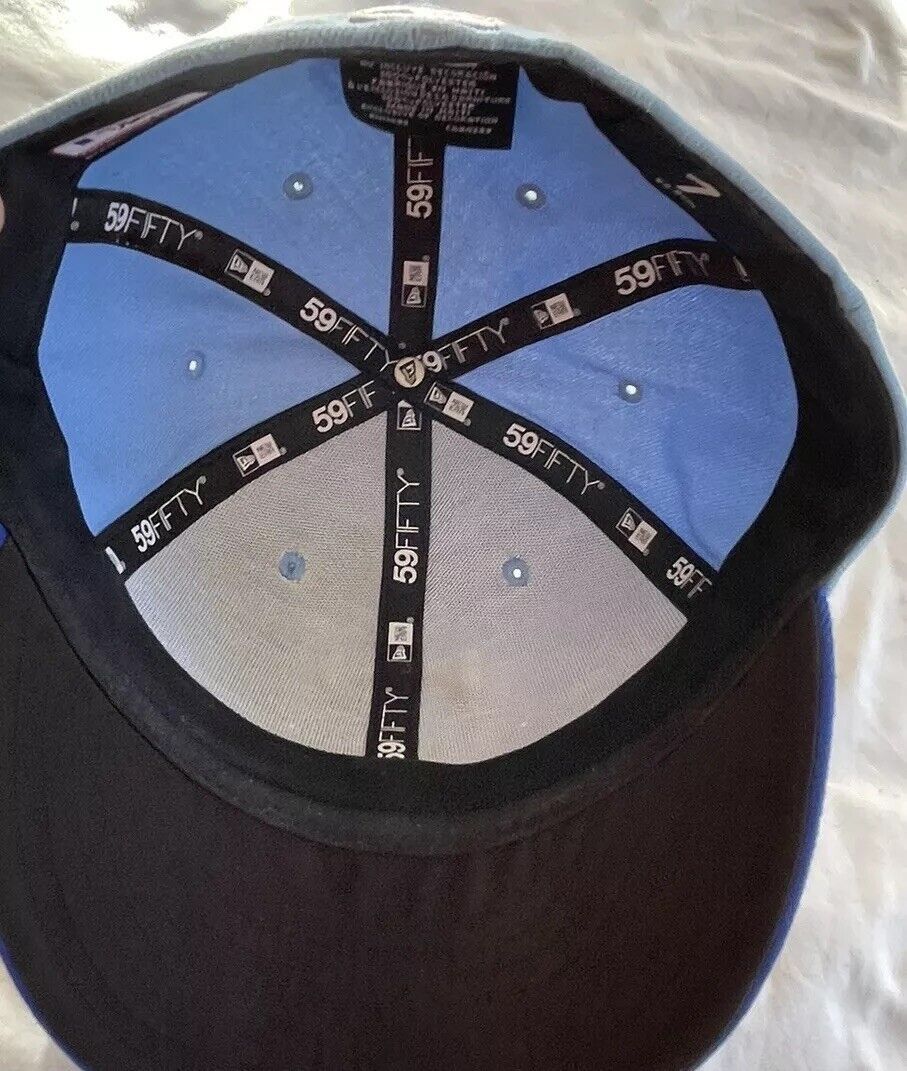 MLB × New Era New Era 59fiffty Texas Rangers White/Blue Men’s Hat Sz 7 Size ONE SIZE - 10 Thumbnail