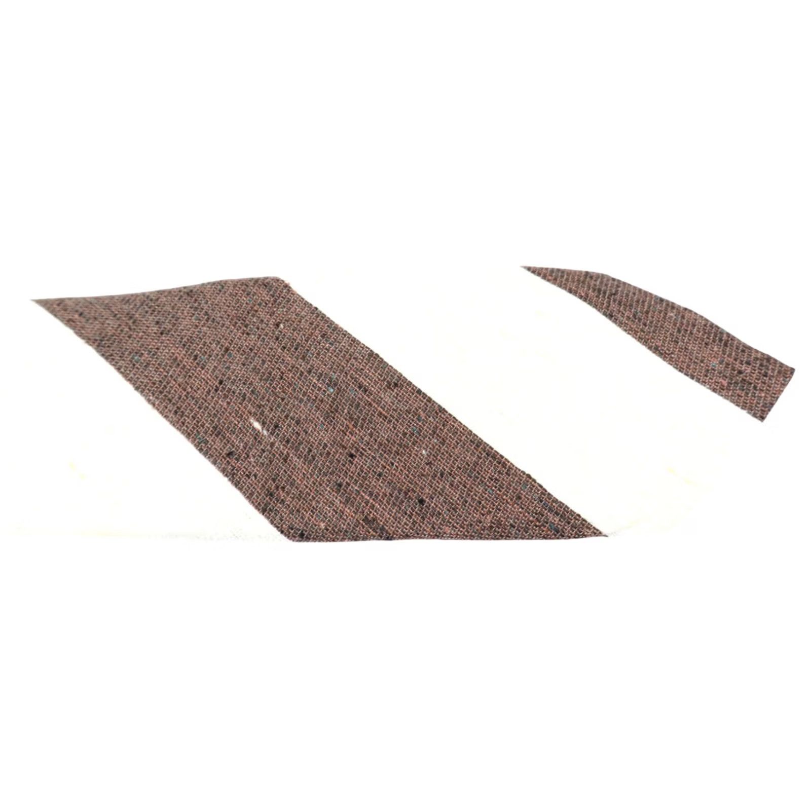 Suitsupply Suitsupply Tie Men's One Size Pointed Classic Stripe Brown Size ONE SIZE - 5 Thumbnail