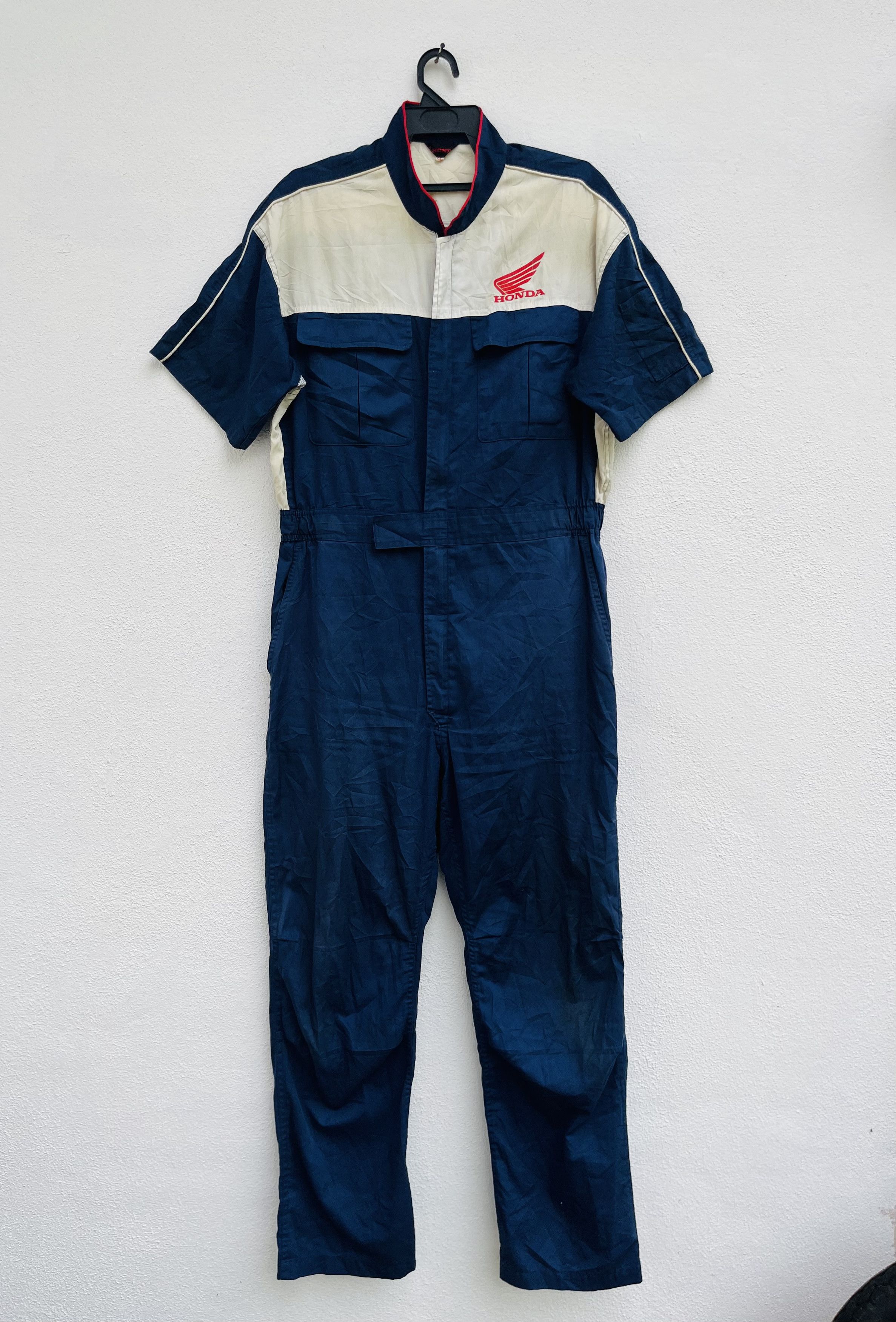 Honda Vintage Honda Motorsport Fashion Style Overall Size US 35 - 1 Thumbnail