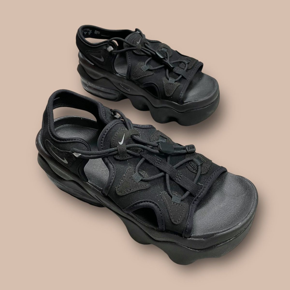 Nike Nike Air Max Koko Sandals Triple Black Size US 5.5 / EU 38 - 7 Thumbnail