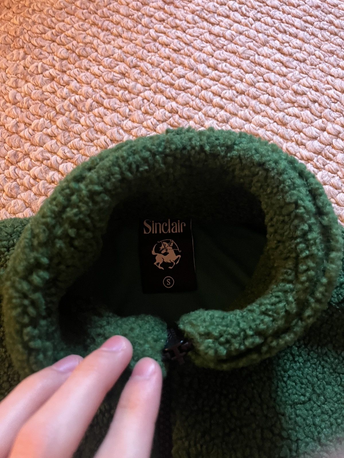 Sinclair Global Sinclair Green Full Zip Up Jacket Size US S / EU 44-46 / 1 - 3 Thumbnail