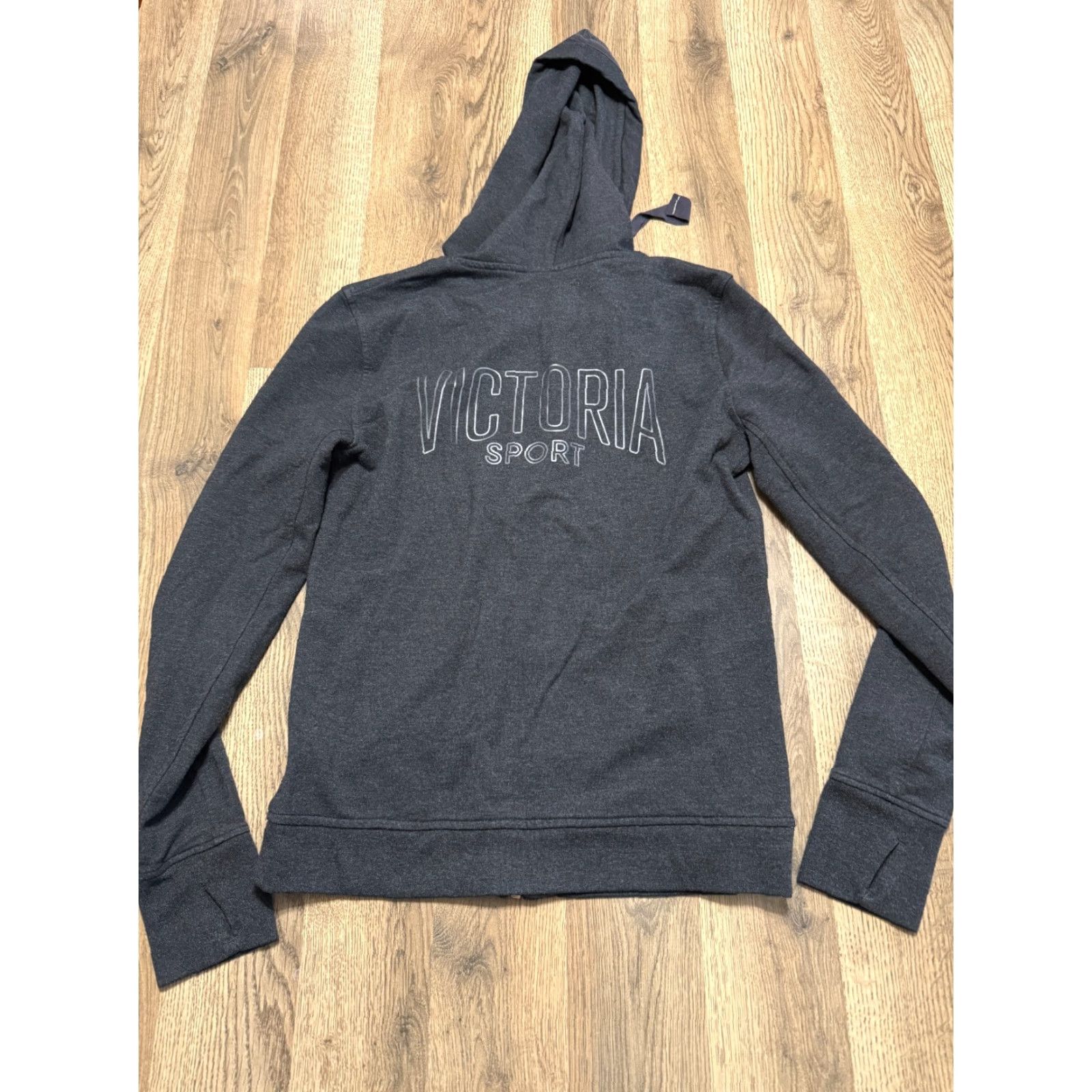 Victoria's Secret Victoria's Secret Victoria Sport Hoodie Women XS Gray Full Zip Sweatshirt Free Return Mens? Size XS / US 0-2 / IT 36-38 - 2 Thumbnail