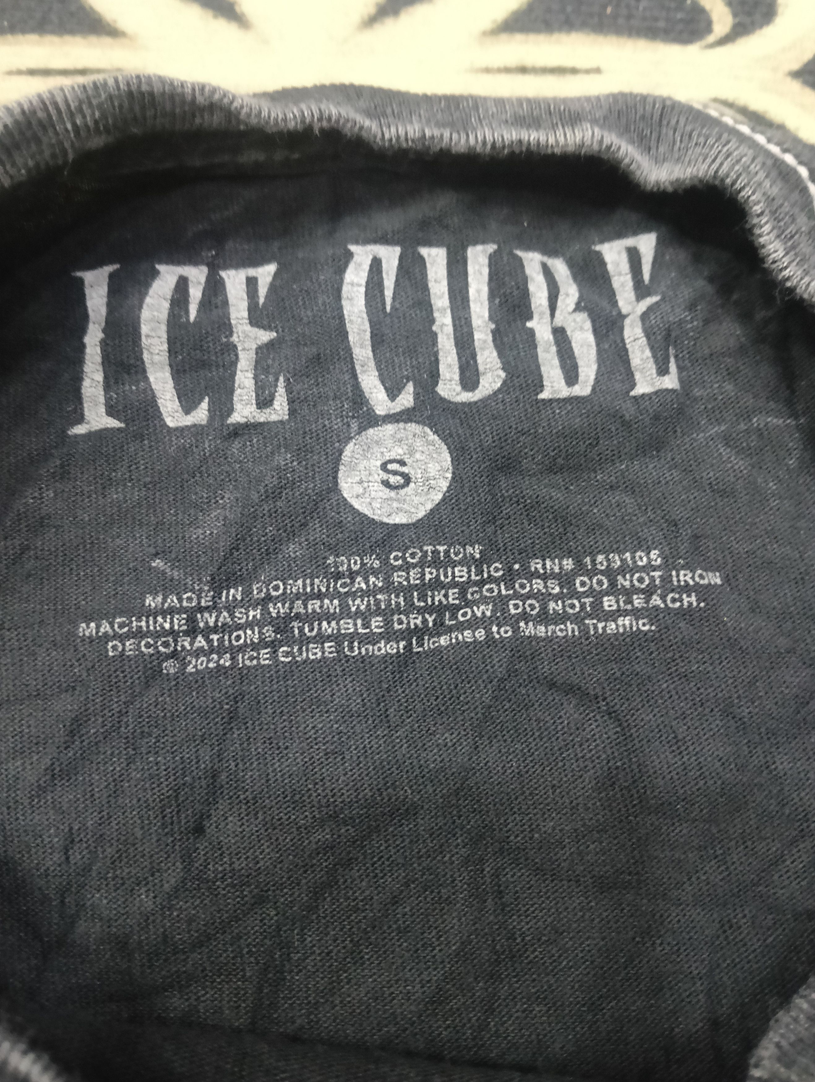 Rap Tees Ice Cube Rap/Hiphop Like Acid Wash Tee Size US S / EU 44-46 / 1 - 4 Thumbnail