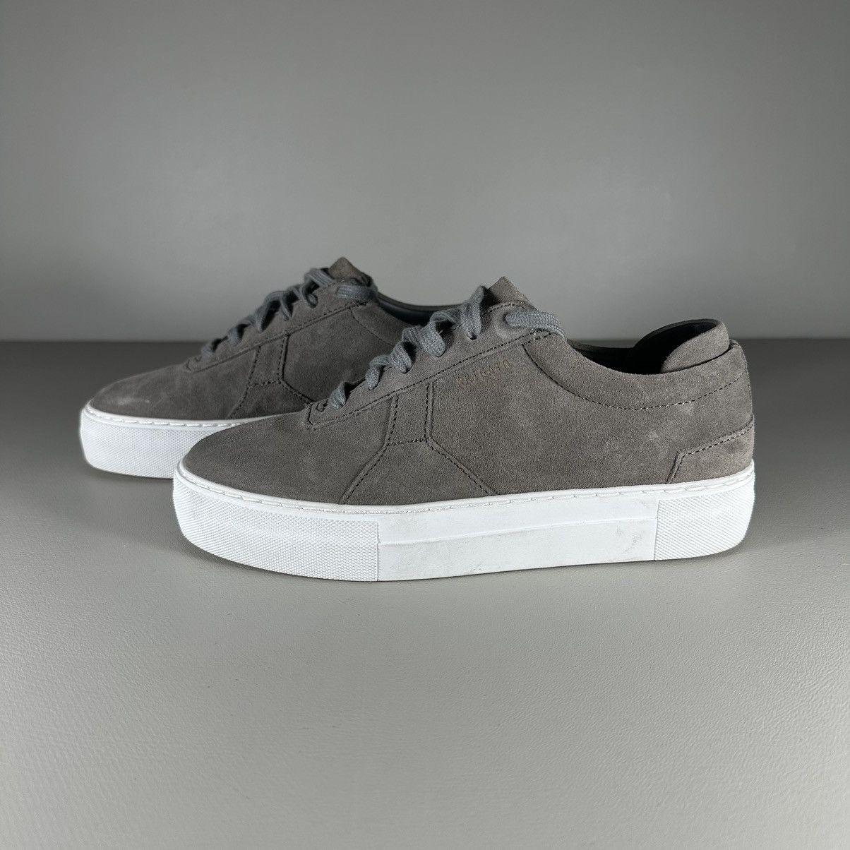 Axel Arigato Clean 90 Gray Suede Women's Sneakers
