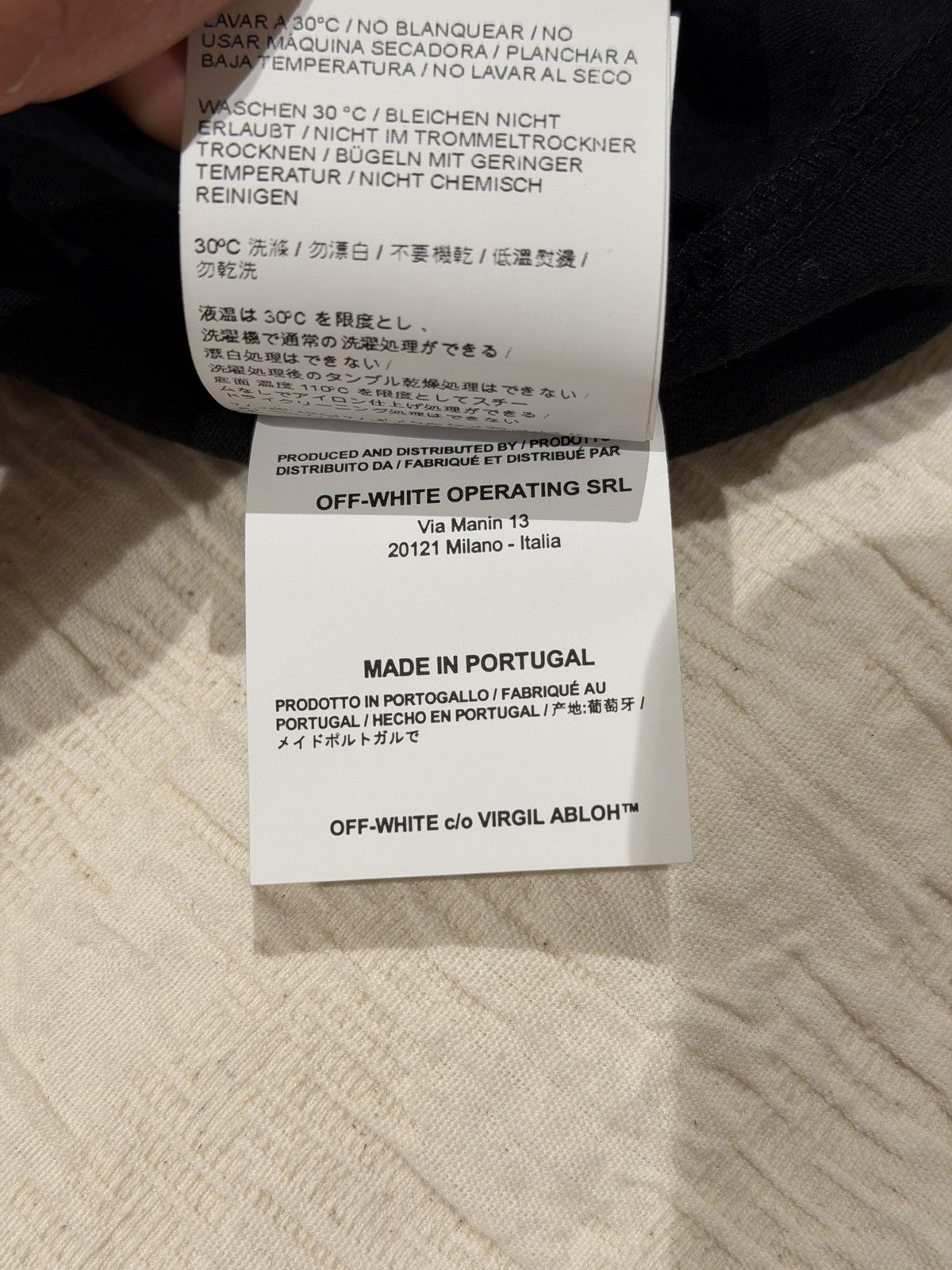 Off-White Off-White KidMoGraph Monster Long Sleeve Tee Size US M / EU 48-50 / 2 - 5 Thumbnail