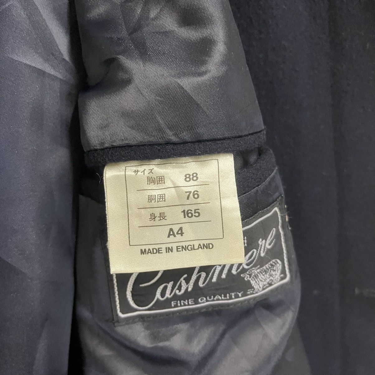 Japanese Brand John English Cashmere & Wool Made In England Coat Size US L / EU 52-54 / 3 - 14 Thumbnail