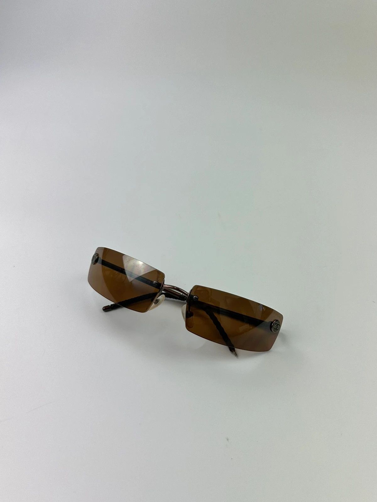 Chanel Chanel 00’s Orange Sunglasses Size ONE SIZE - 1 Thumbnail