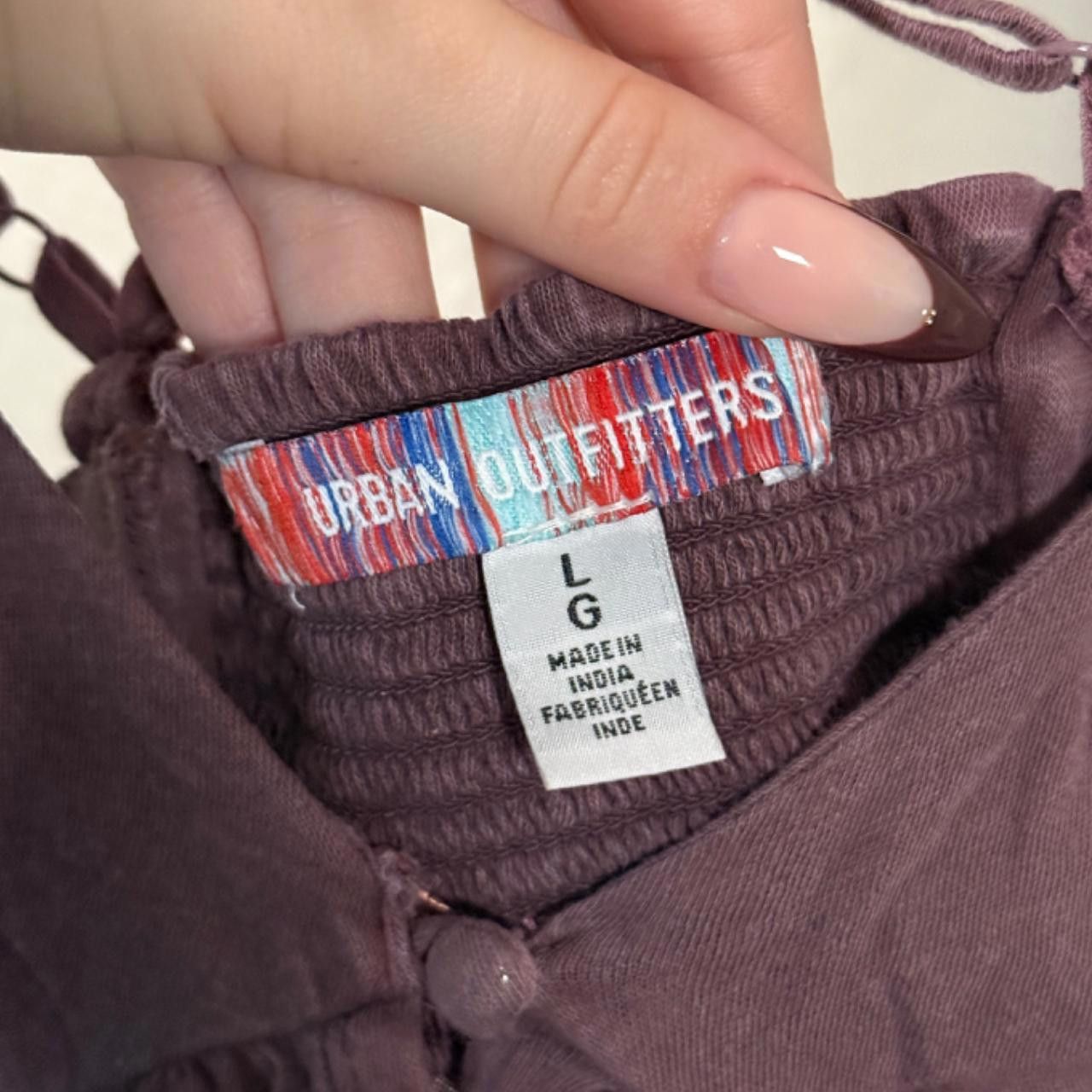 Urban Outfitters mauve strappy tank top Size M / US 6-8 / IT 42-44 - 2 Thumbnail