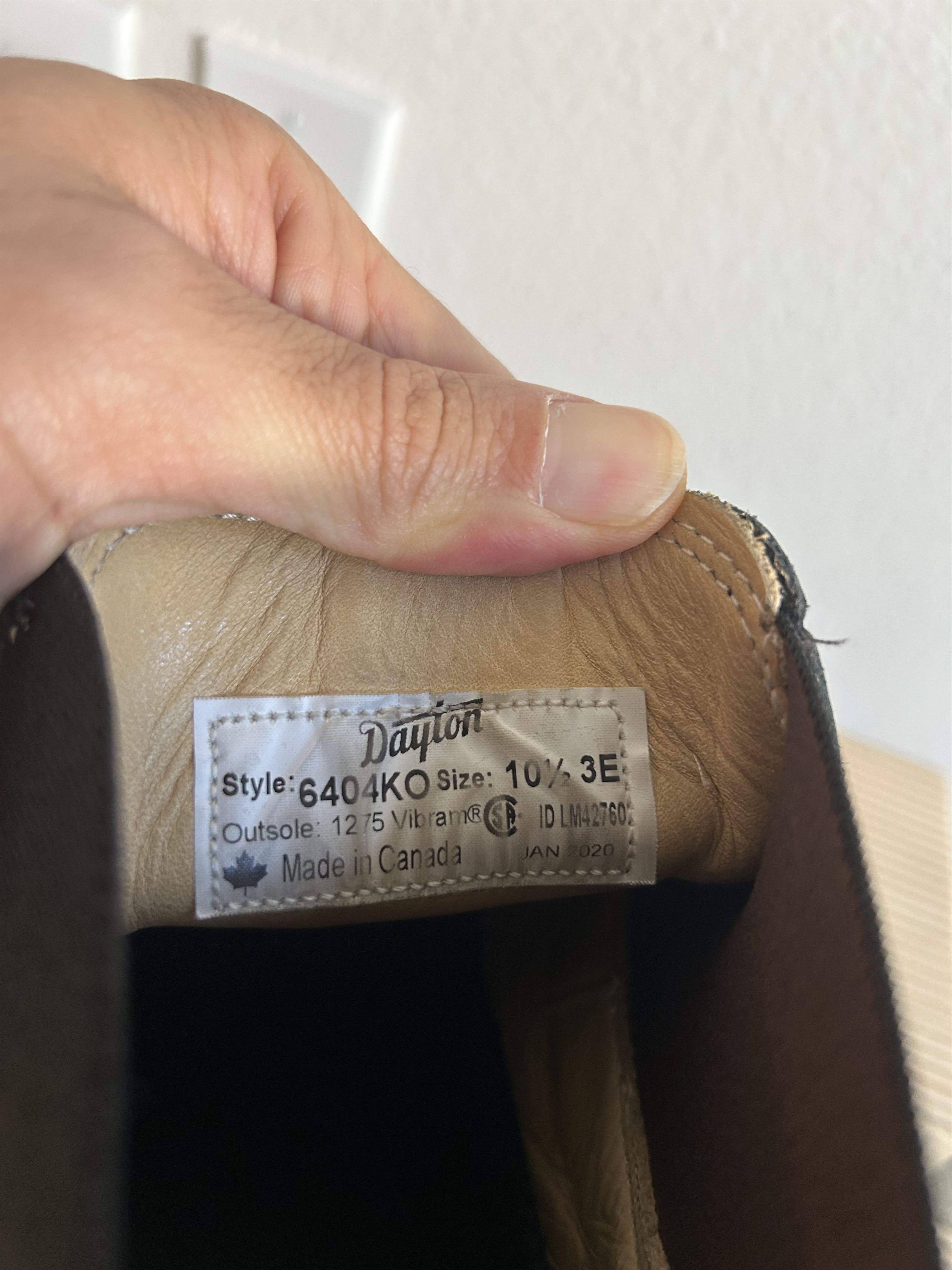 Dayton Boots Dayton 6404 CSA Work Boot Size US 11.5 / EU 44-45 - 7 Thumbnail