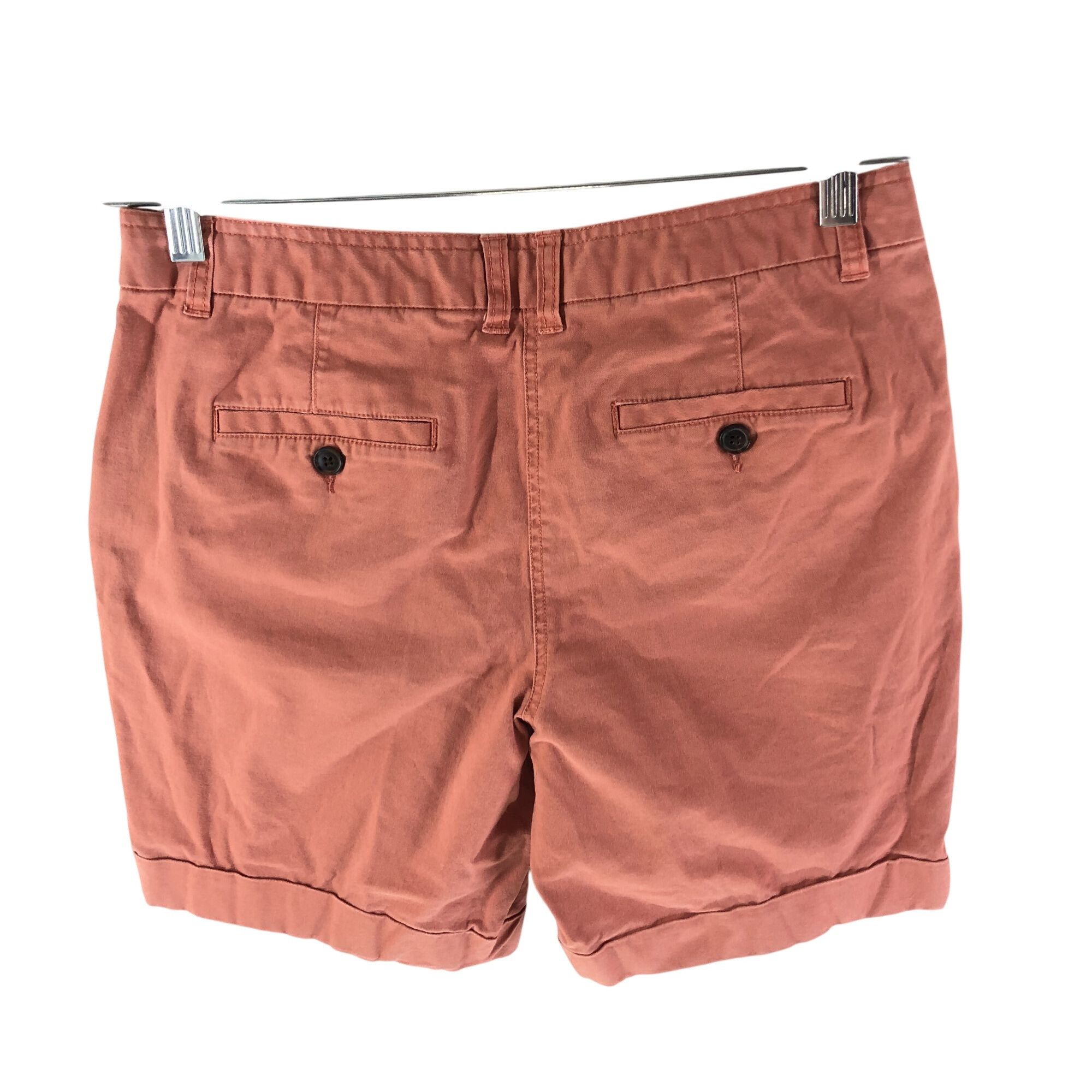 Boden Boden Womens Shorts Khaki Twill Cotton Bend Stretch Salmon P Size 30" / US 8 / IT 44 - 2 Thumbnail
