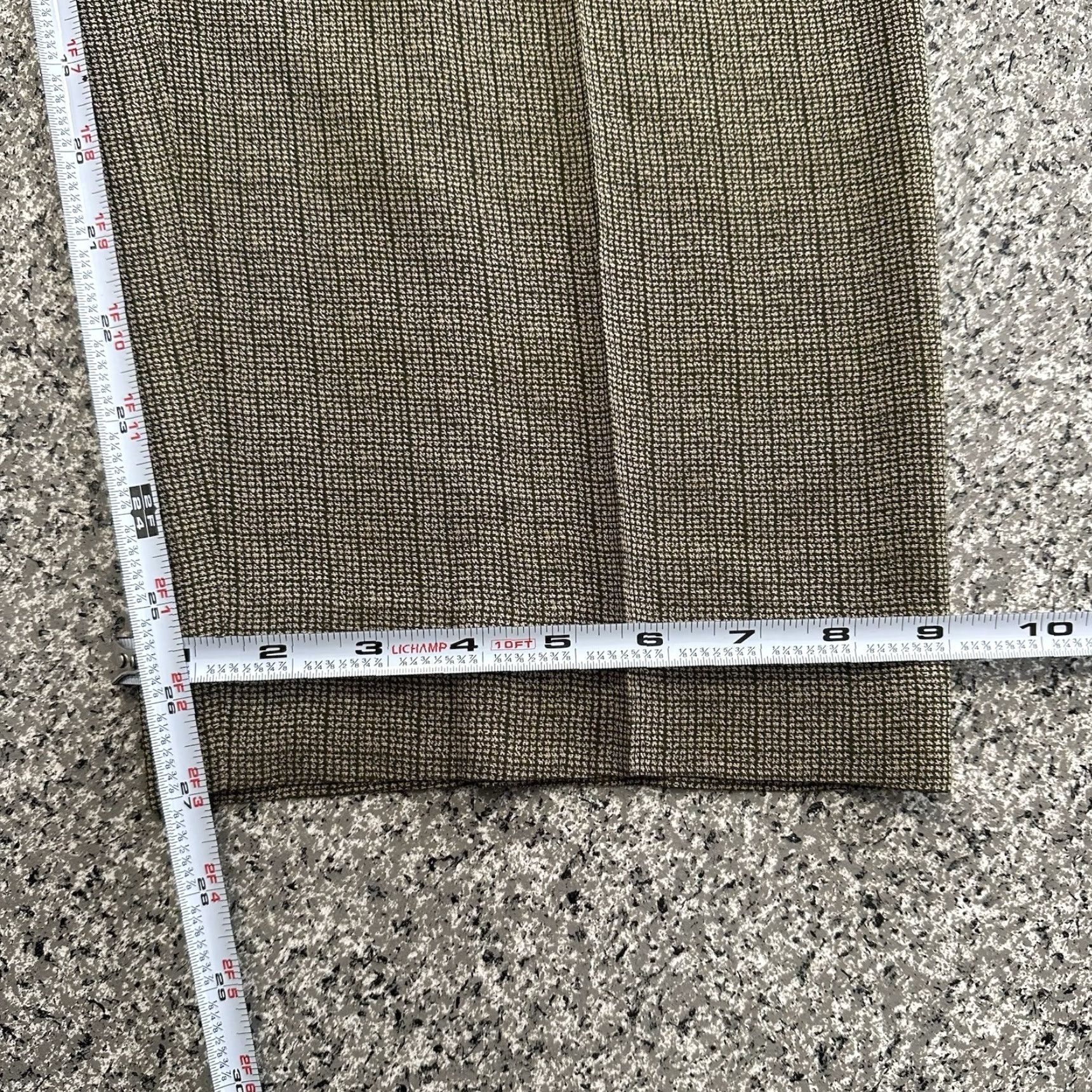Anne Klein Anne Klein Dress Pants Womens 10 Houndstooth High Waist Pleated Flat Front Brown 90s Dress Pants Womens 10 Size 32" / US 10 / IT 46 - 7 Thumbnail