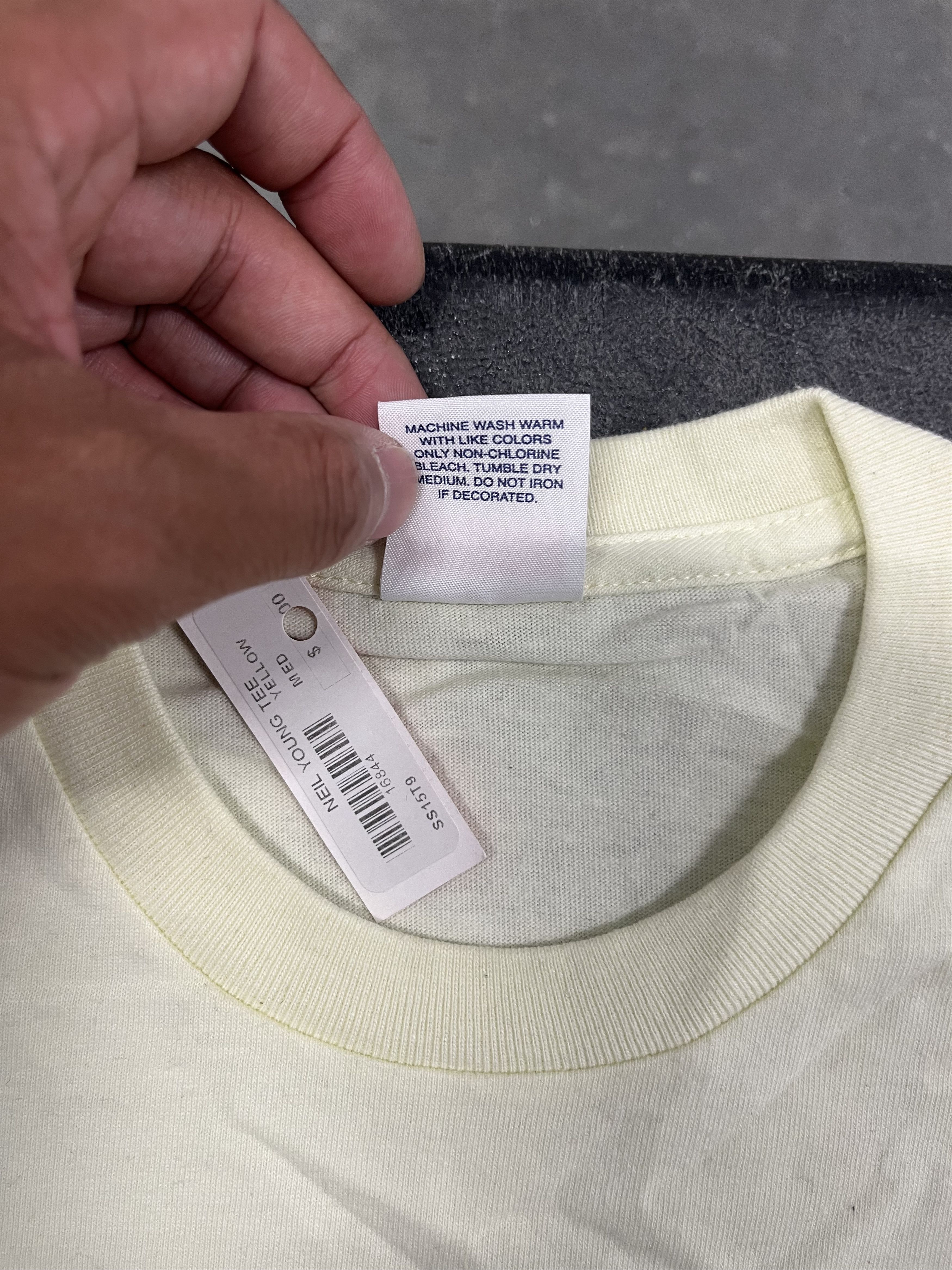 Supreme New Supreme Niel Young tee - Yellow Size US M / EU 48-50 / 2 - 3 Thumbnail