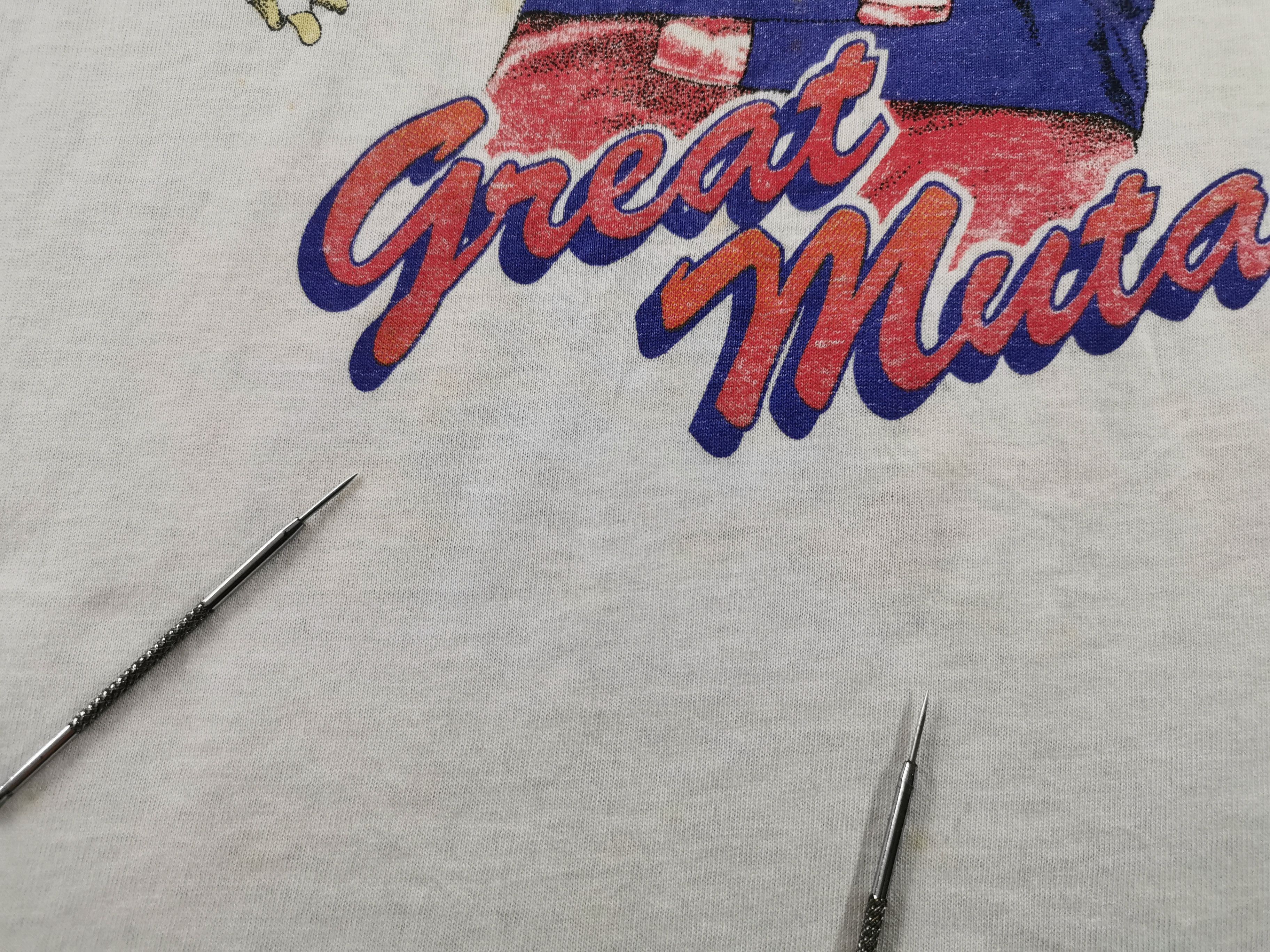 Vintage Distressed Vintage 80's Great Muta Awesome Dream NJPW Tee Size US M / EU 48-50 / 2 - 9 Thumbnail