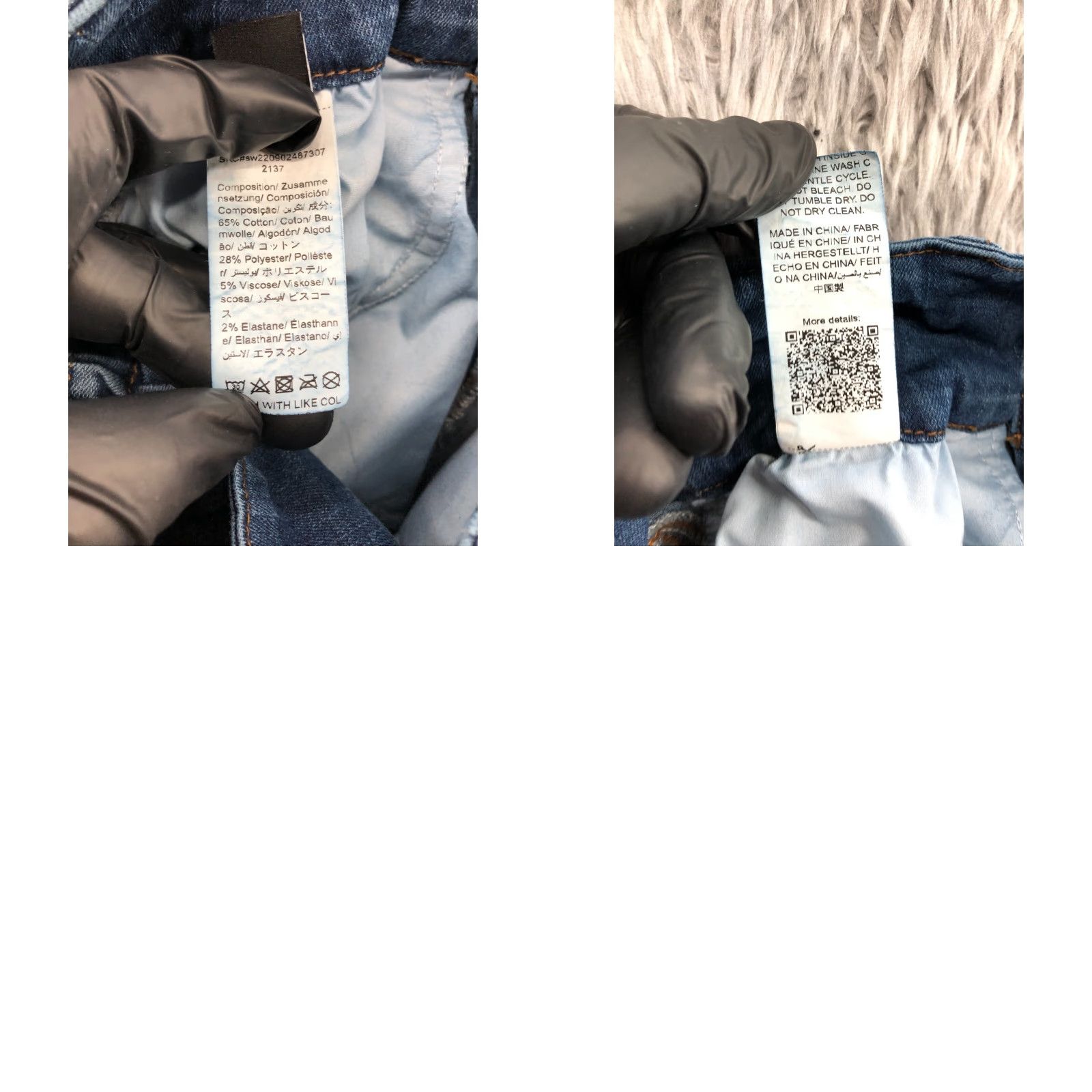 Shein Shein Jeans Women Size 4 High Rise Skinny 27in Blue Denim 5-Pocket Regular Stretch Medium Wash Size 27" / US 4 / IT 40 - 9 Thumbnail