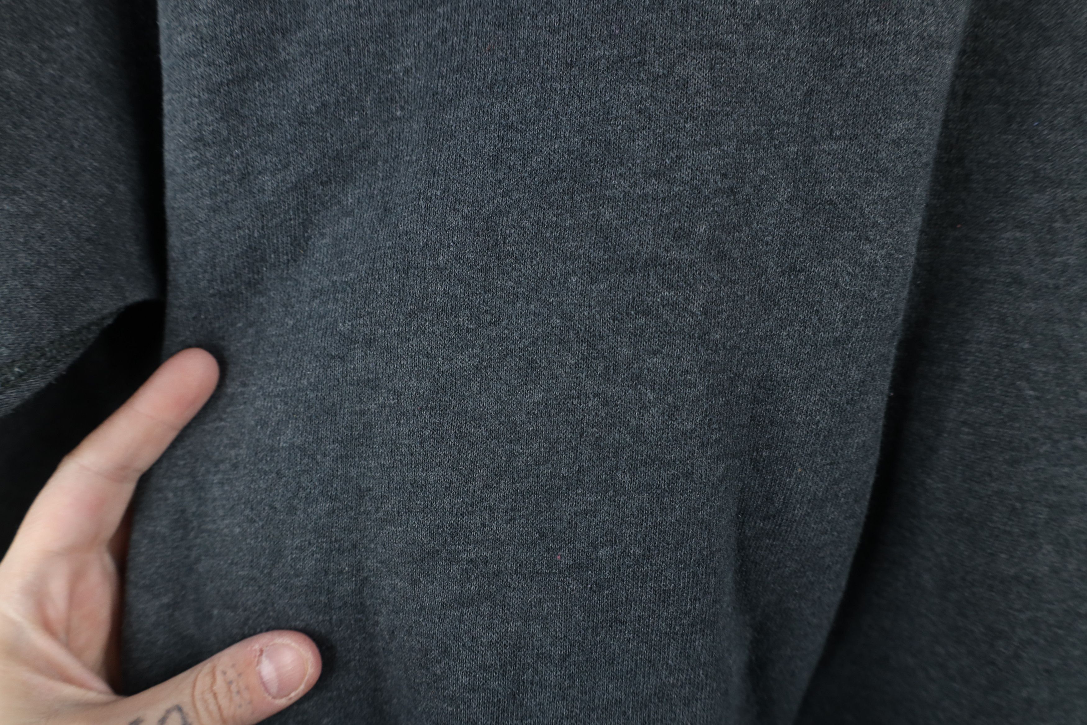 Vintage Vintage 70s 80s Streetwear Blank Raglan Sweatshirt Gray USA Size L / US 10 / IT 46 - 10 Thumbnail