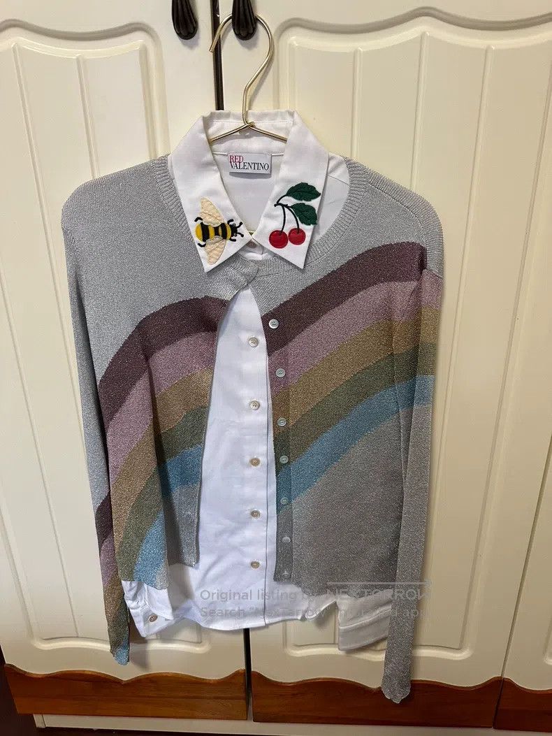 Valentino Valentino Rainbow knitwear Size S / US 4 / IT 40 - 2 Thumbnail