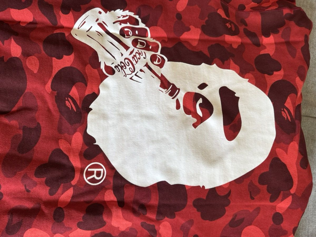 Bape BAPE x Coca-Cola color camo ape head pullover hoodie Size US L / EU 52-54 / 3 - 6 Thumbnail