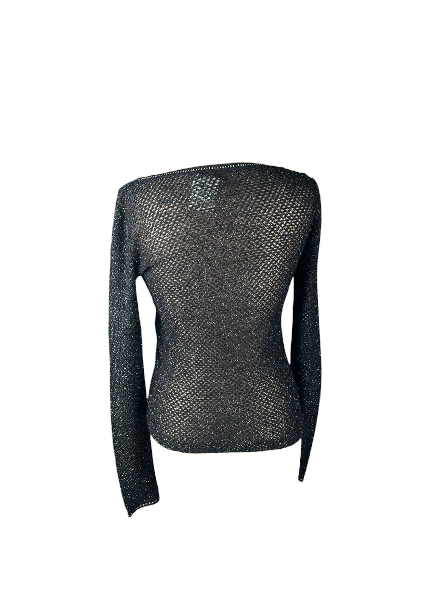 Dolce & Gabbana 2000s Mesh Dolce & Gabbana Archive Y2k Top Size M / US 6-8 / IT 42-44 - 3 Thumbnail