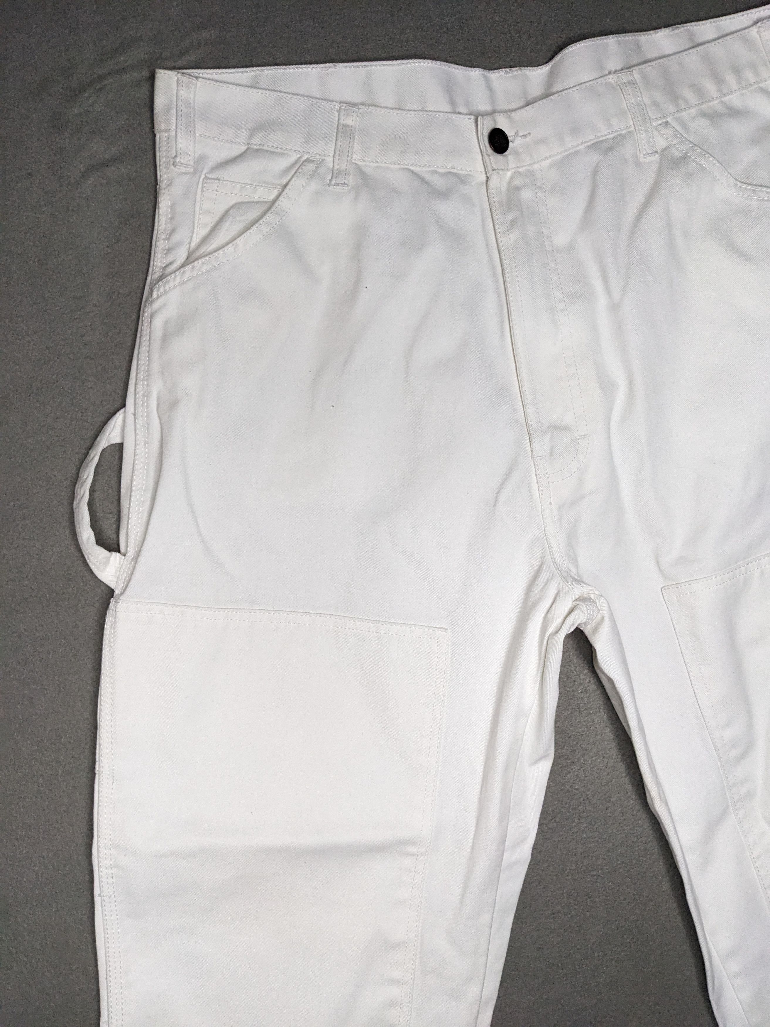 Dickies Dickies Double Knee Carpenter Pants 36x30 White Workwear Size US 36 / EU 52 - 4 Thumbnail