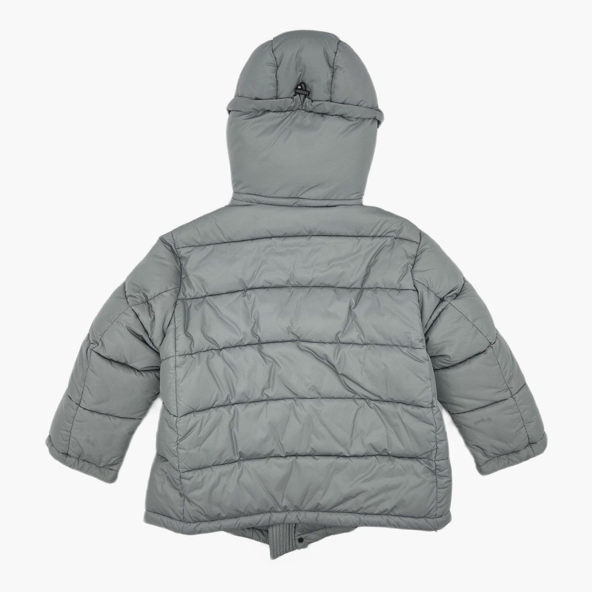 Balenciaga 2019 Swing Puffer Jacket Gray Size XXS / US 00 / IT 34 - 3 Thumbnail